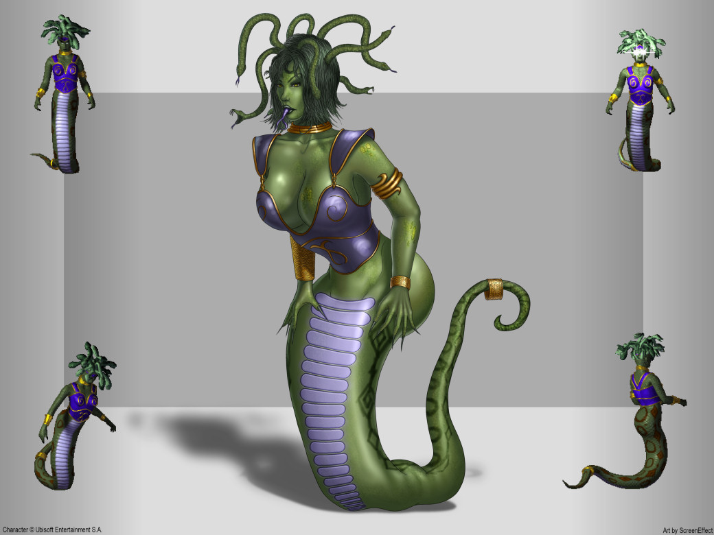Rule34 - If it exists, there is porn of it / medusa / 120860.