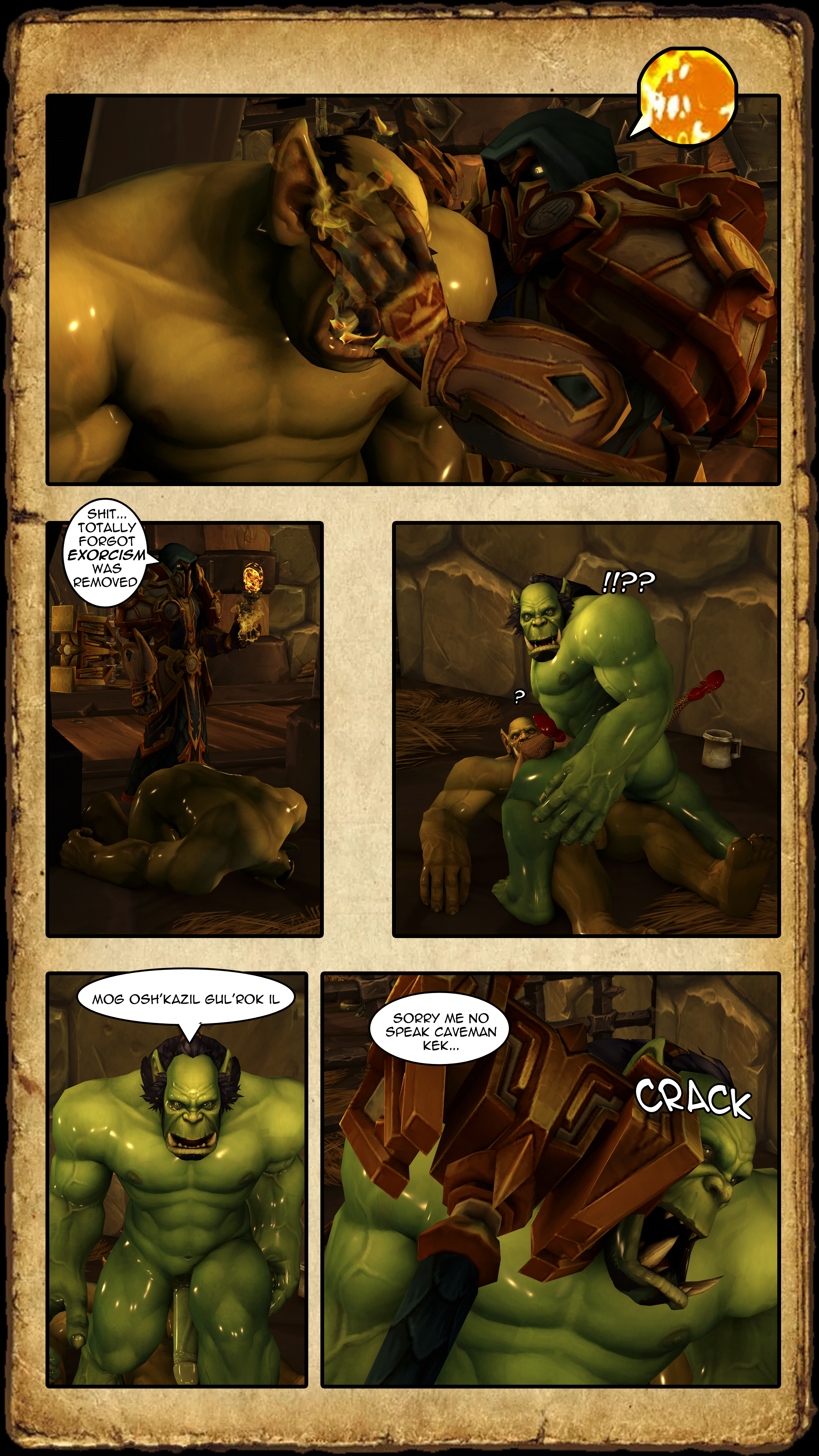 Rule34 - If it exists, there is porn of it / alyssania, human (world of  warcraft), orc (warcraft), original character / 6741165