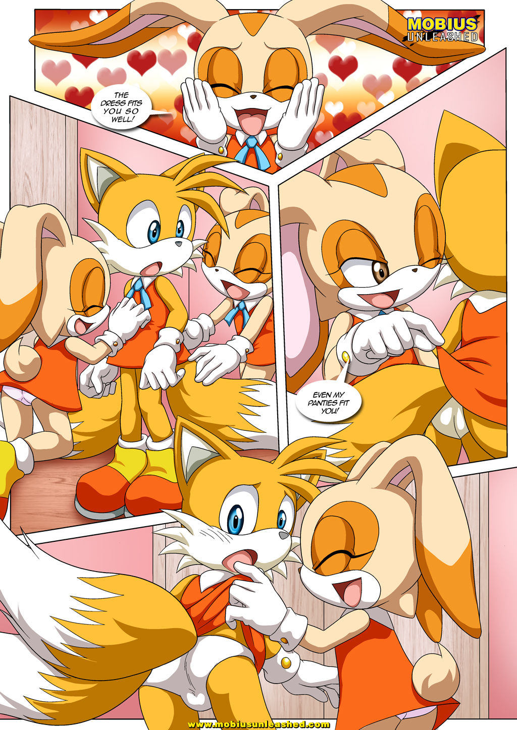 bbmbbf, palcomix, cream the rabbit, miles prower, miles tails prower, tails, sega, sonic ...