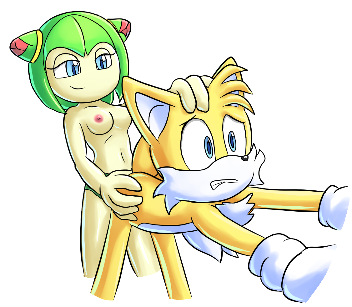 cosmo the seedrian, tails, sega, sonic (series), text, anthro, breasts, can...