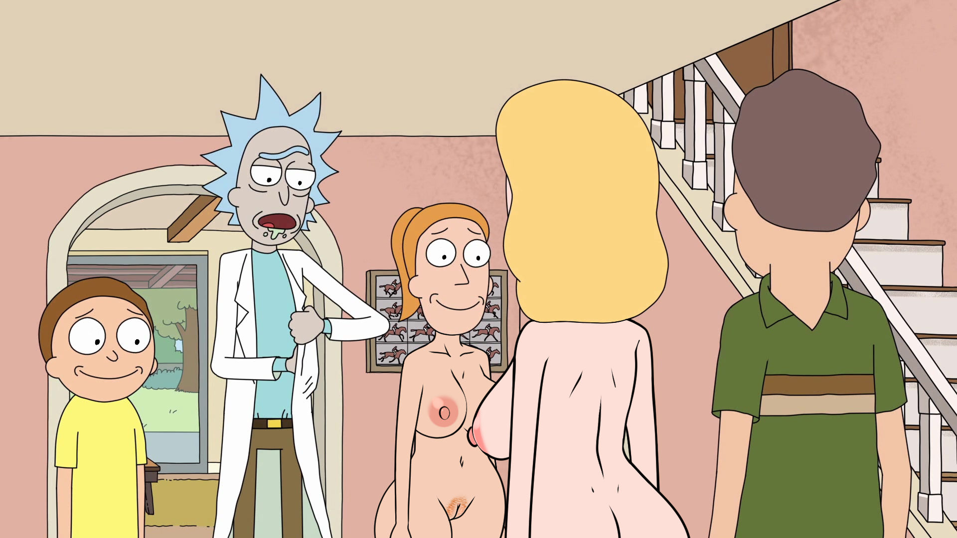 Rule34 - If it exists, there is porn of it  steca, thelazyart, beth smith,  morty smith, rick sanchez, summer smith  6101540