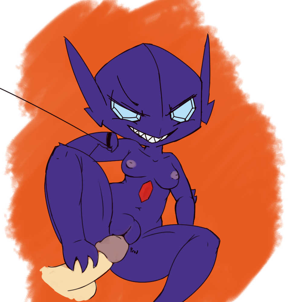 vono, sableye, nintendo, pokemon rse, tumblr, 2018, orange background, text, 1boy, 1girls, 3 toes, anthro, areola, areolae, ass, belly, blue eyes, breasts, claws, disembodied penis, domination, empty eyes, erection, fangs, feet, female, femdom, foot fetish, footjob, furry, gem, ghost, half-closed eye, half-closed eyes, holding, human, humanoid penis, interspecies, leash, leash pull, looking at viewer, lying, male, navel, nipples, nude, on back, penis, plump labia, pokemon, prodding, purple fur, purple skin, pussy, rubbing, sharp teeth, sitting, smile, solo focus, spread legs, spreading, straight, teeth, testicles, toe claws, toes, video games, white border, wide hips, 