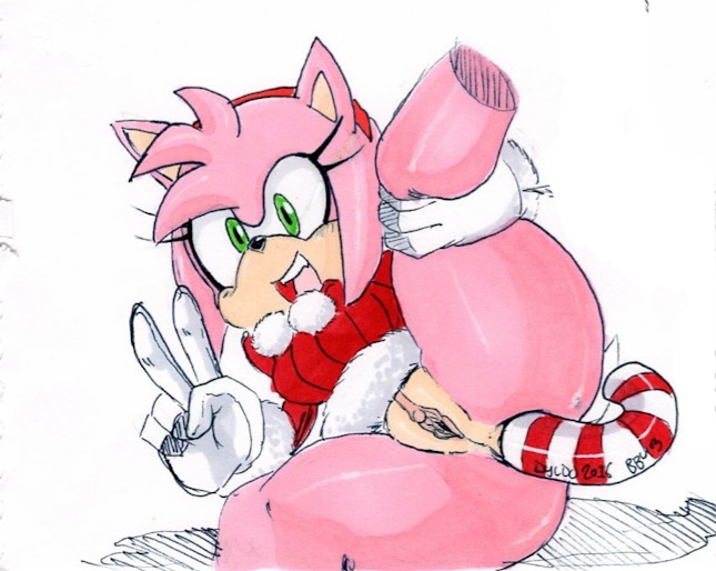 amy wong, sonic (series), clothing, pink fur, pink hair, 