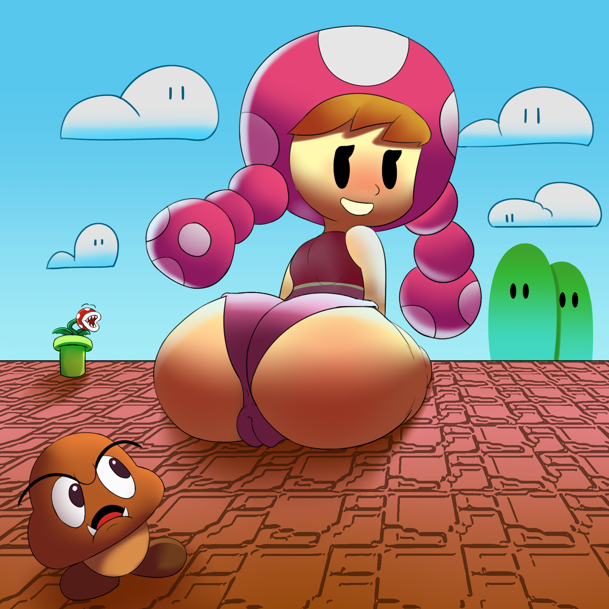Rule34 - If it exists, there is porn of it / goomba, toadett