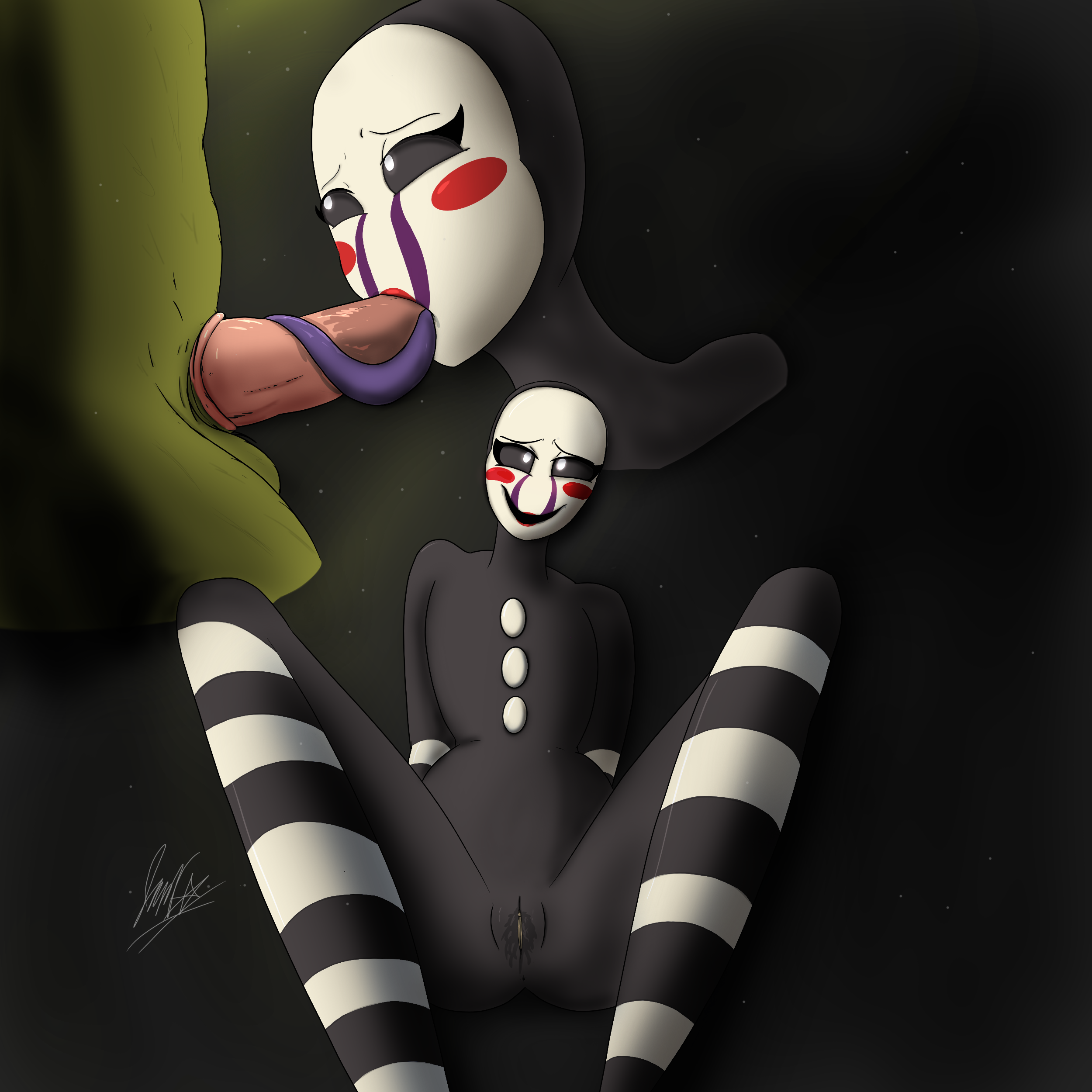 Rule34 - If it exists, there is porn of it / marionette (fnaf), springtrap ...