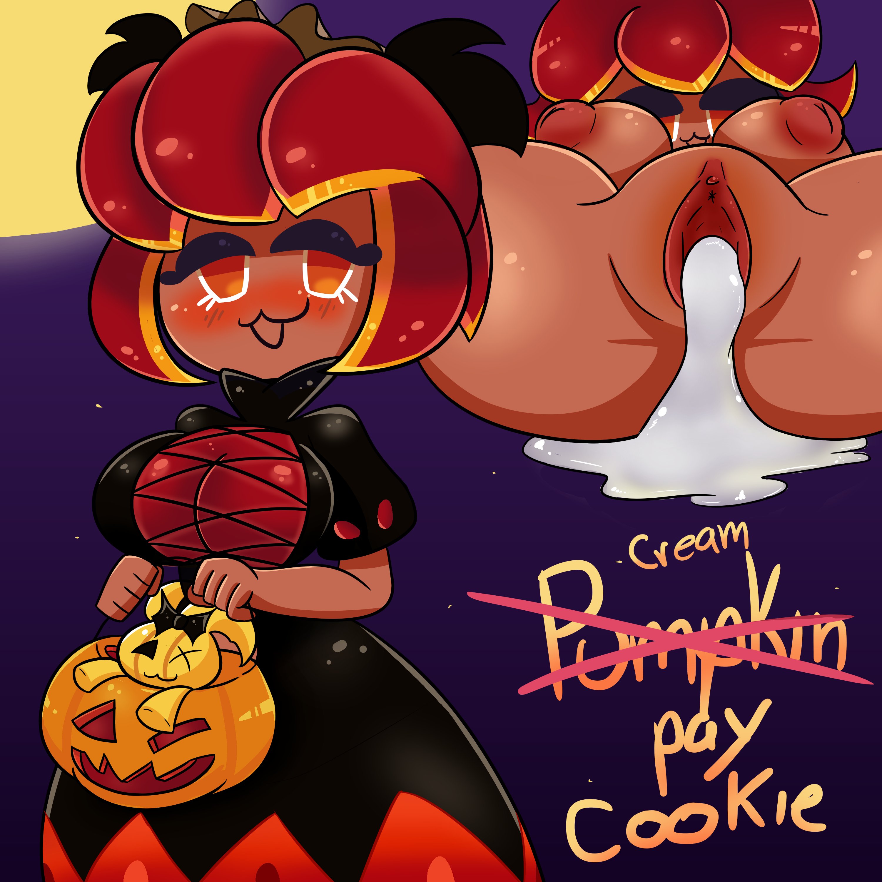 Pumpkin pie cookie porn