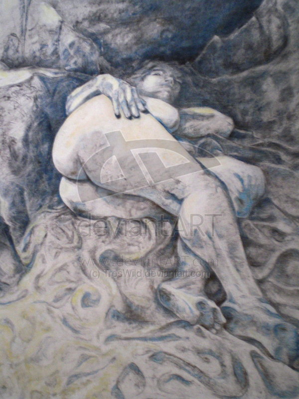 skadi (mythology), mythology, norse mythology, breasts, giant, nude, treswild, 