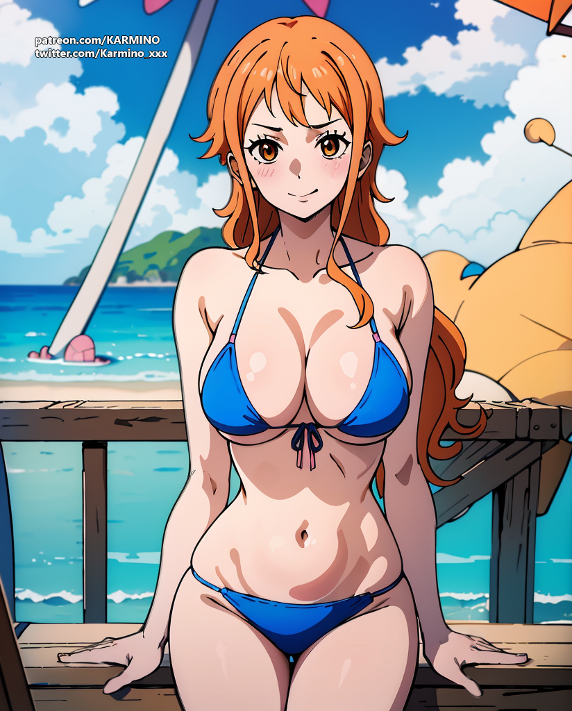 Rule34 - If it exists, there is porn of it / nami, nami (one piece) /  8000017