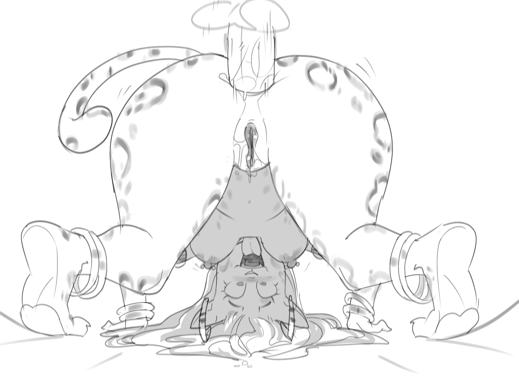 2024 alternate_species anal anal_juice anal_juice_on_penis anal_sex ankle_bangle anklet anthro areola arm_support armlet ass balls bangle barbell_piercing belly bent_legs big_areola big_ass big_breasts big_butt big_nipples biped black_and_white blush blush_lines bodily_fluids breasts breasts_apart claws dark_areola dark_nipples dark_spots darkened_genitalia darkened_pussy dbaru digital_drawing_(artwork) digital_media_(artwork) disembodied_penis disney duo ear_piercing ear_ring eyebrows eyelashes fangs feet felid female female_penetrated fingers fucked_silly fur furrification genital_fluids genitals glistening glistening_areola glistening_genitalia glistening_pussy hair hi_res humanoid_genitalia humanoid_hands humanoid_penis humanoid_pussy iris jewelry leopard leopard_spots long_eyelashes long_hair looking_at_viewer looking_pleasured male male/female male_penetrating male_penetrating_female mammal markings monochrome motion_lines motion_outline nipple_piercing nipples no_pupils nude nude_anthro nude_female open_mouth open_smile pantherine pawpads penetration penile penile_penetration penis penis_in_ass piercing plantigrade prick_ears pussy queen_la raised_heel rear_view ring_piercing sex silly_face smile smiling_at_viewer spots spotted_belly spotted_body spotted_breasts spotted_butt spotted_face spotted_fur spotted_legs spotted_markings spotted_tail tail tail_markings tarzan tarzan_(disney) teeth thick_thighs thin_eyebrows toe_claws toes tongue tongue_out vaginal_fluids