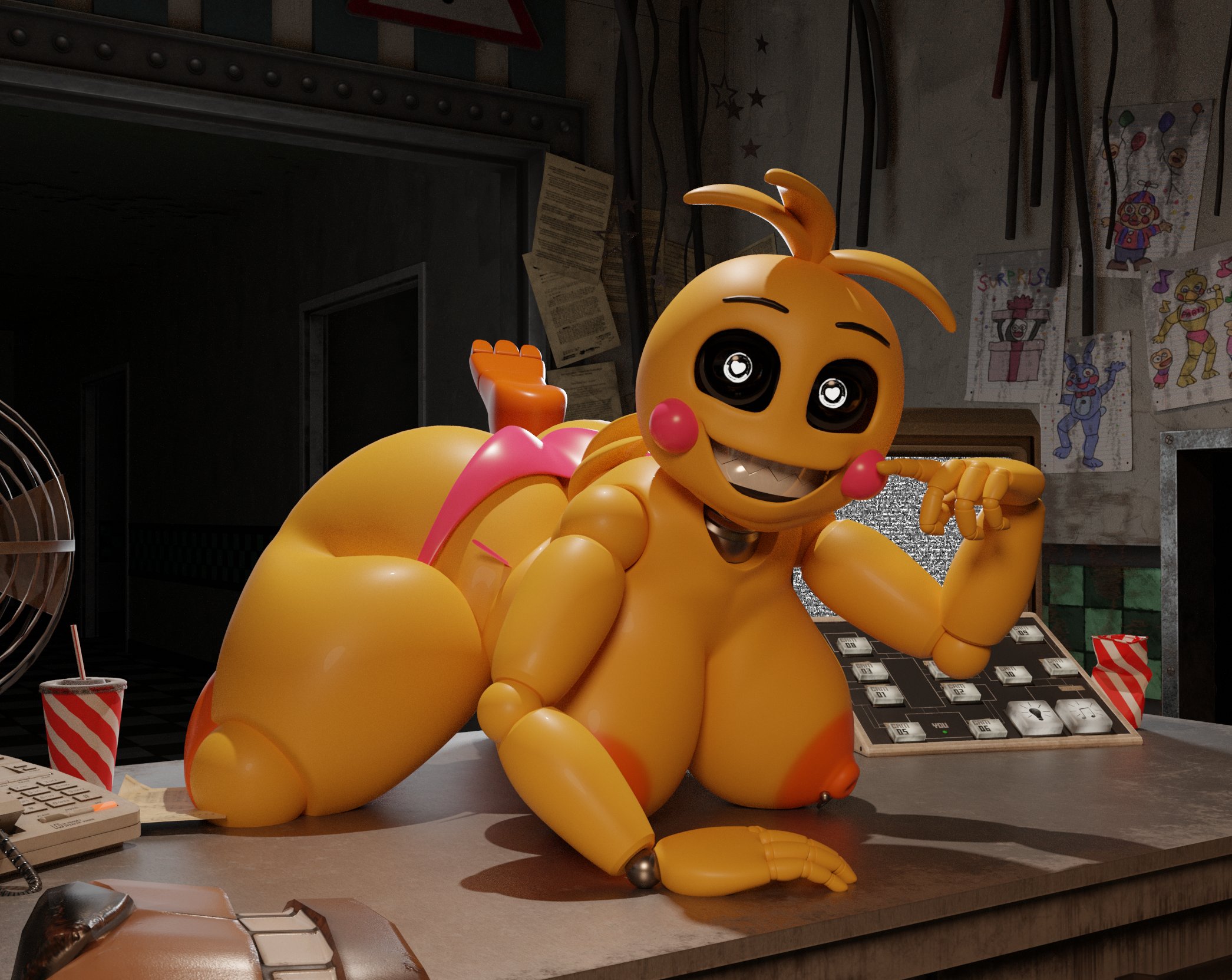 Rule34 - If it exists, there is porn of it / toy chica (fnaf