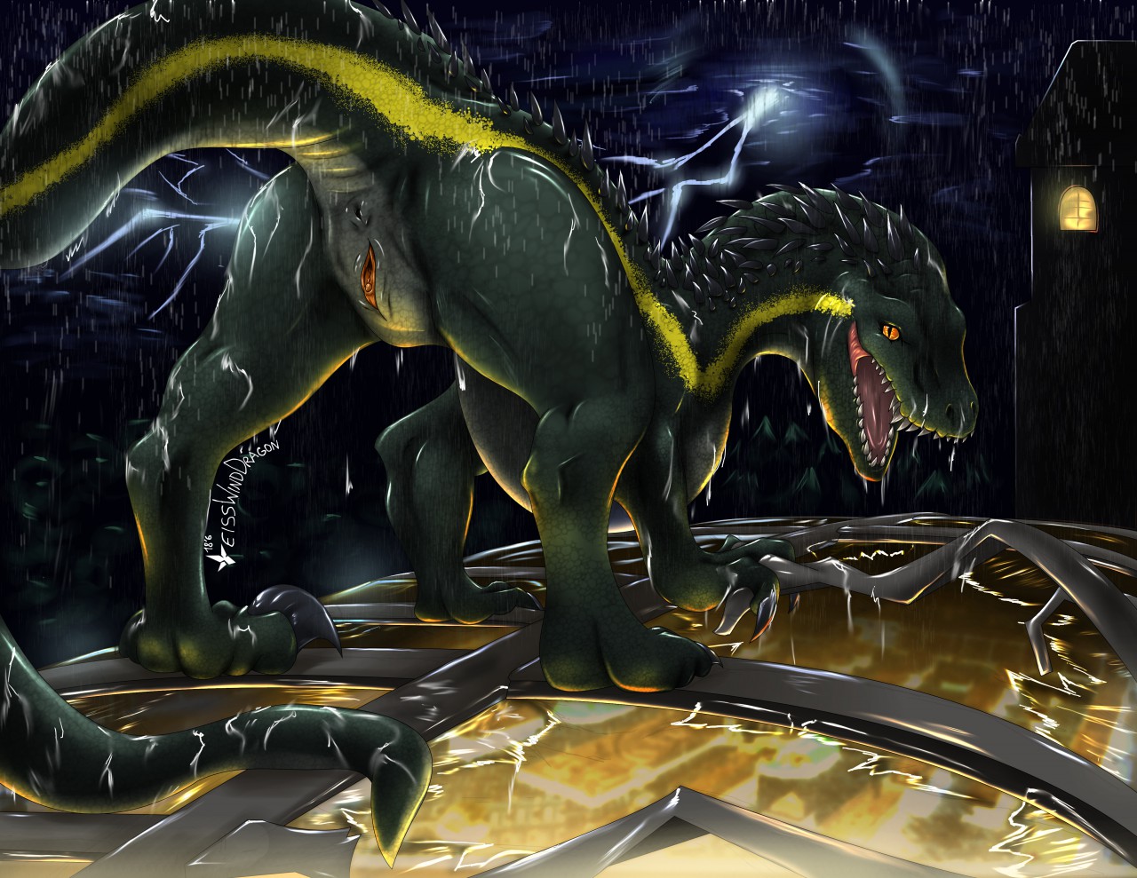 Indoraptor rule34