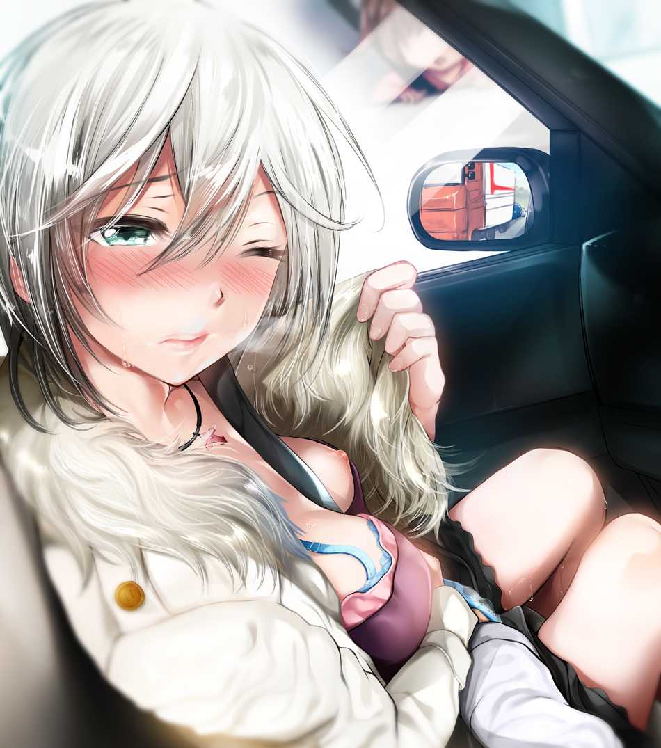 Car girl hentai фото 97