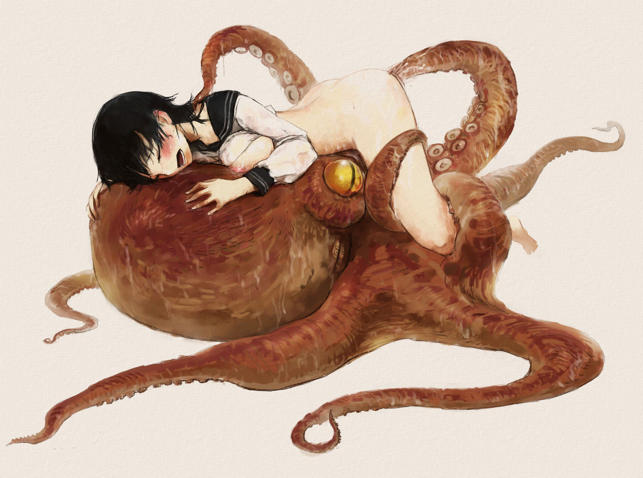 Asian Fucks Octopus