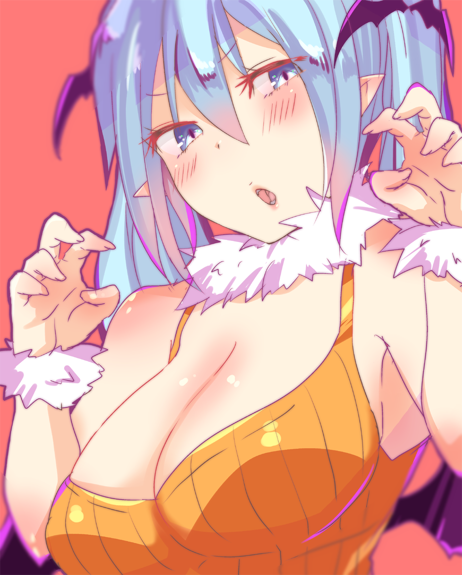 kusoyuridanchi, hatsune miku, halloween, tagme, 1girls, big breasts, blue eyes, blue hair, cleavage, vocaloid, 