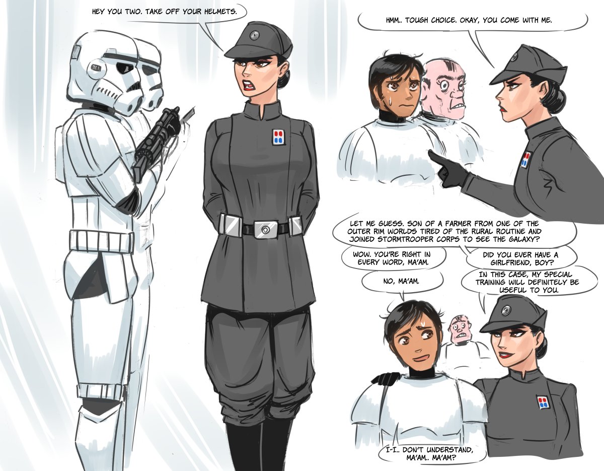 Rule34 - If it exists, there is porn of it / flick, imperial officer,  stormtrooper / 4156984