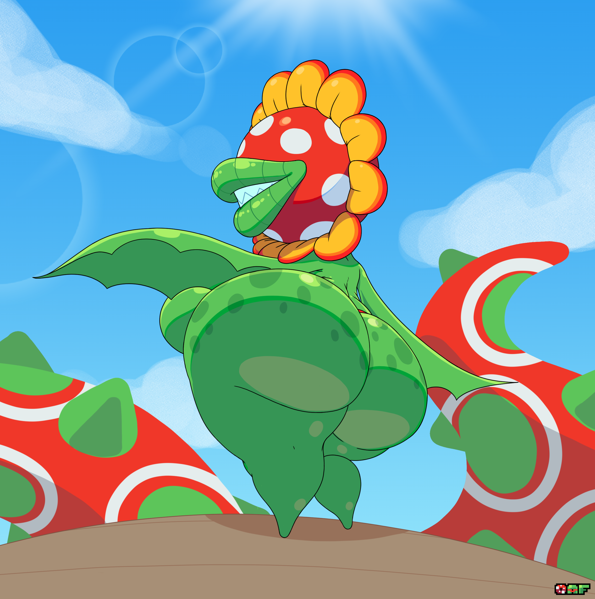 Fat petey piranha