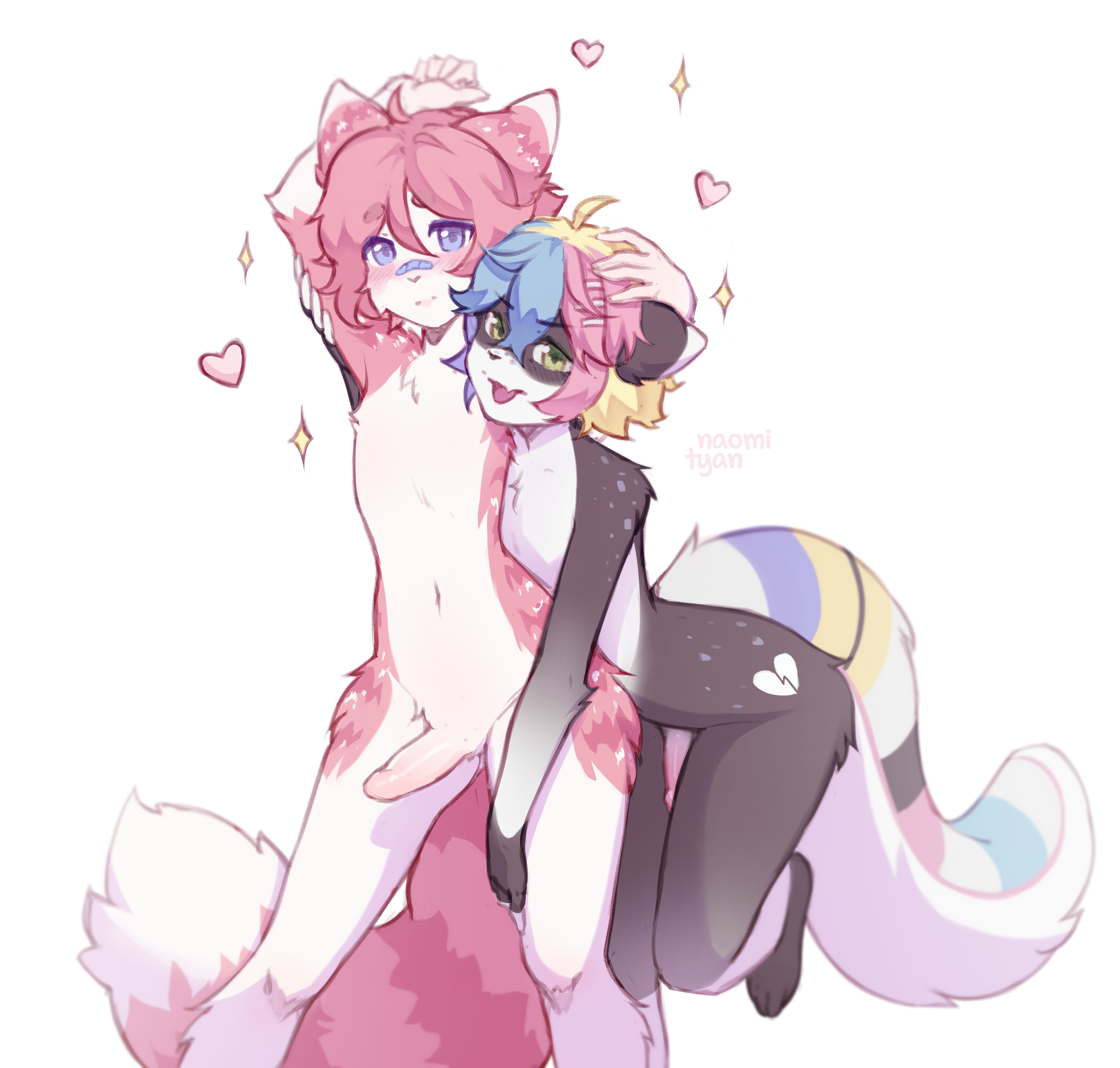 Lucy fur and takkun created by naomi-tyan yiff party