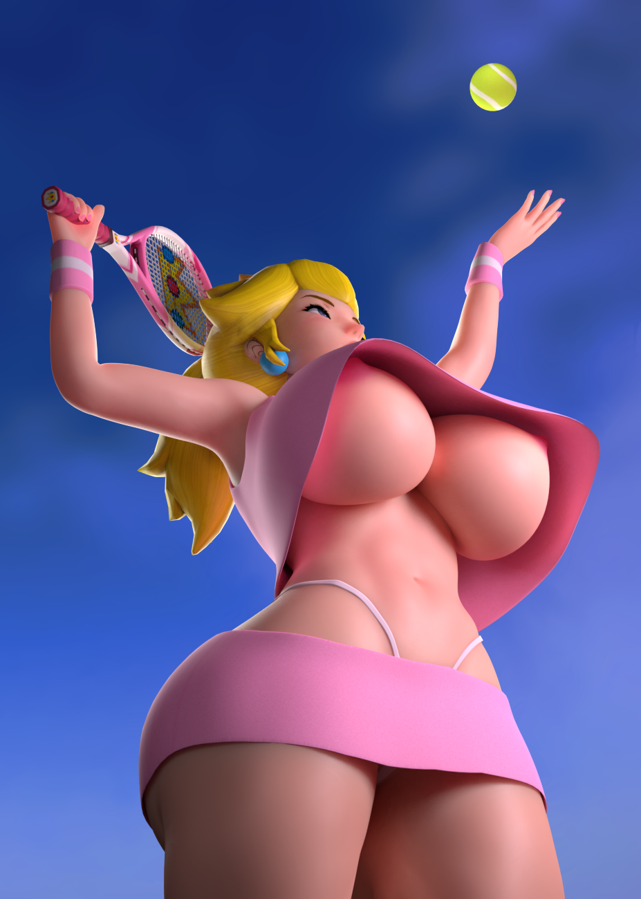 Princess peach 3d porn