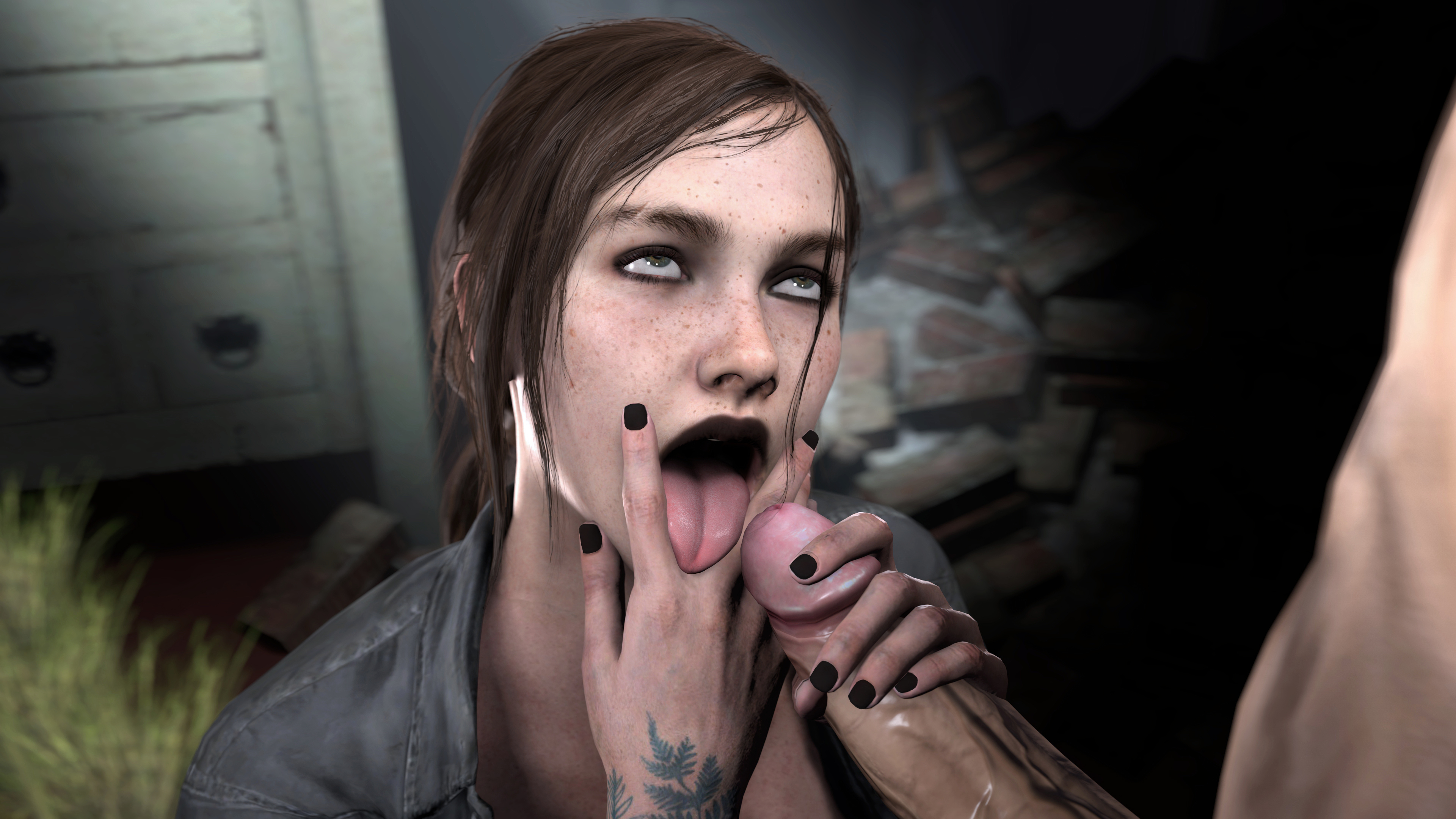 the last of us, 3d, tagme, ellie (the last of us), facial, female...