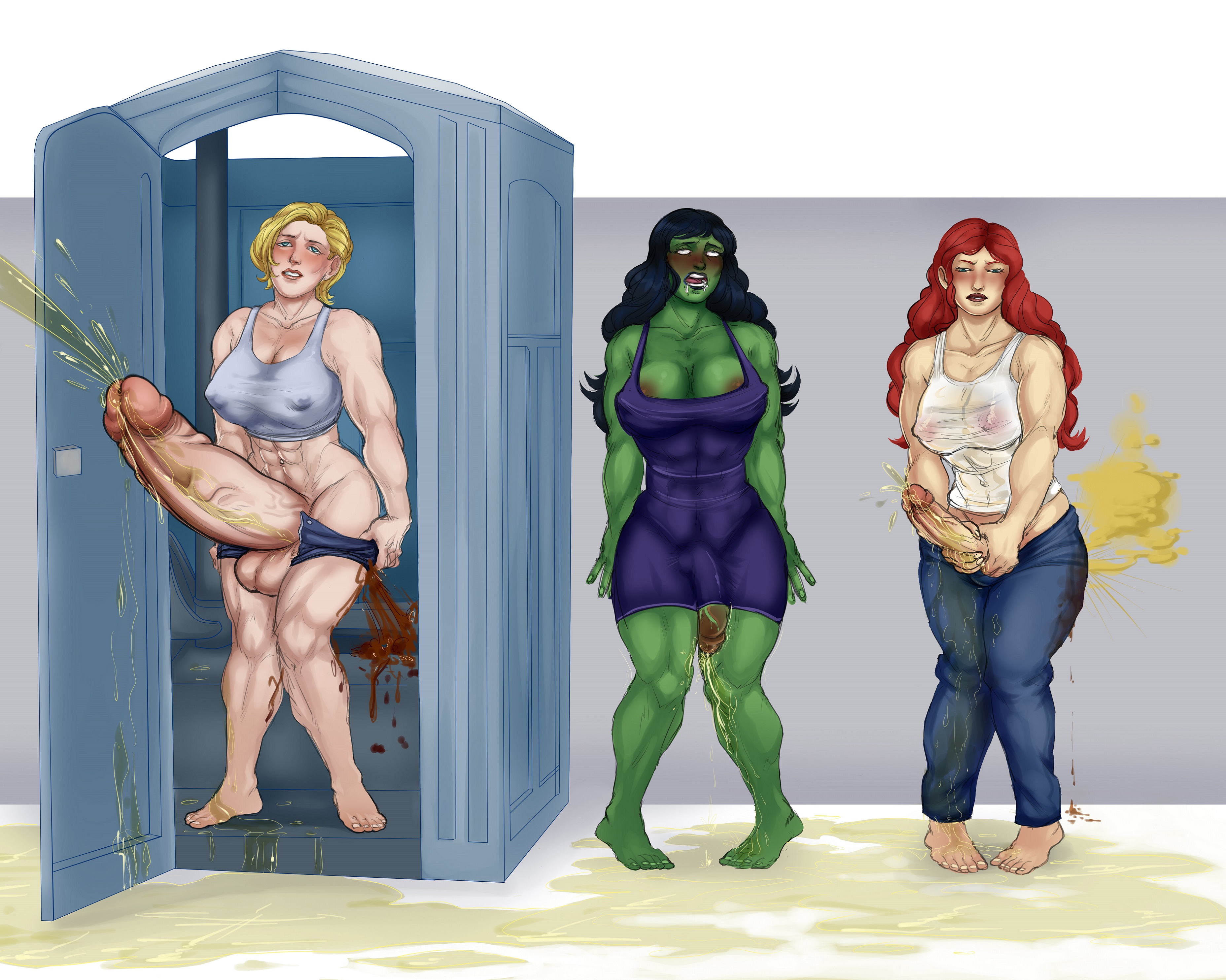 Rule34 - If it exists, there is porn of it / mary jane watson, power girl,  she-hulk / 2071424