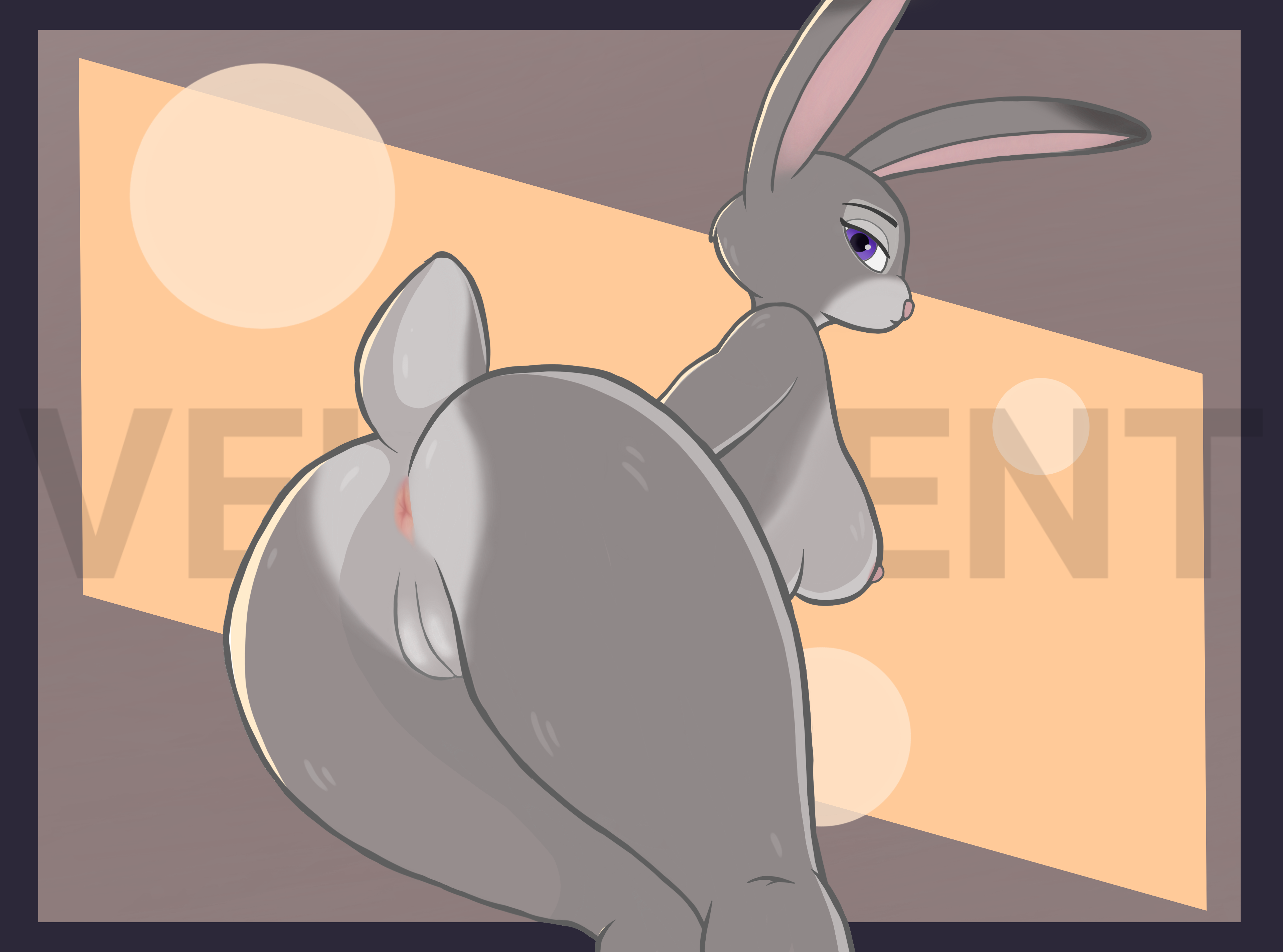 judy hopps, disney, zootopia, absurd res, hi res, simple background, anthro...