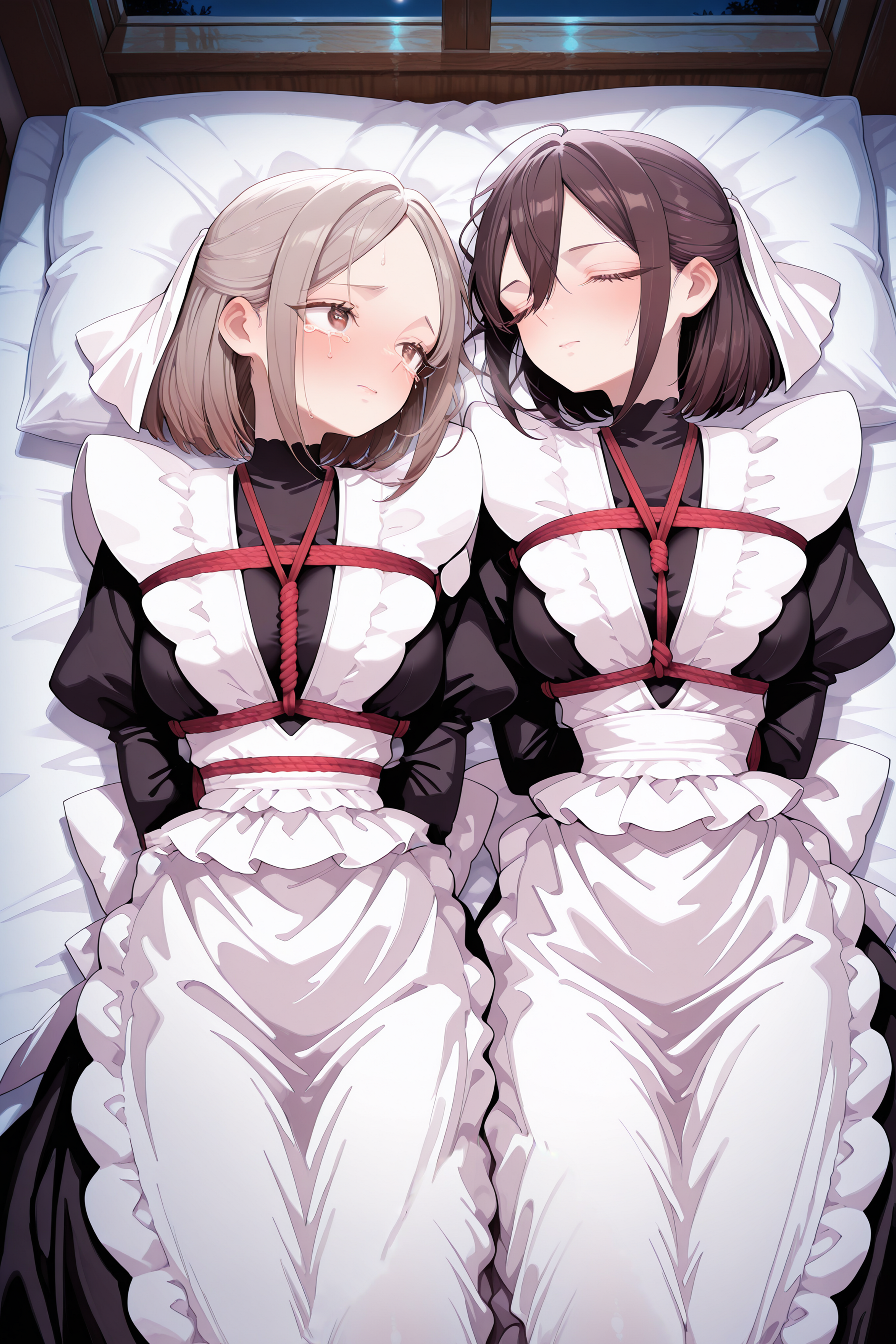 ai_generated arbitrary kimi_no_koto_ga_dai_dai_dai_dai_daisuki_na_100-nin_no_kanojo maid meido_mai meido_mei