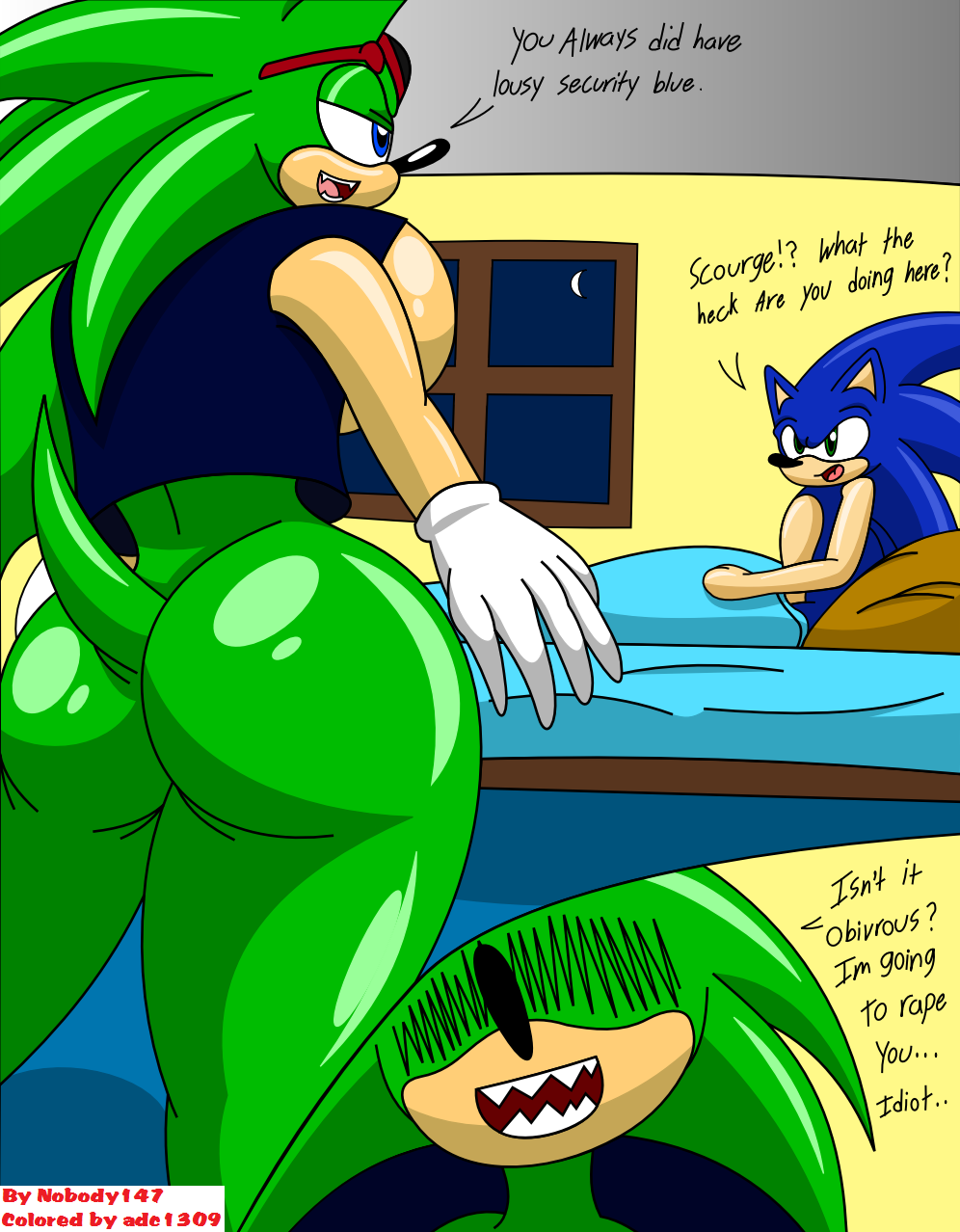 Scourge the hedgehog porn