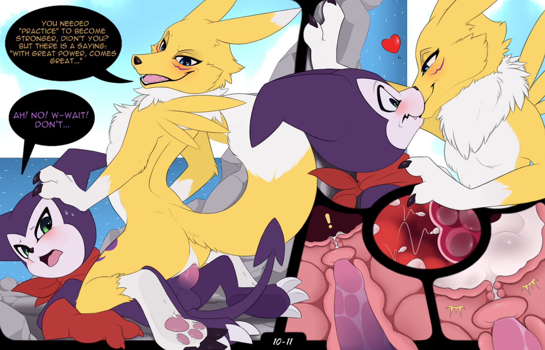 Renamon hentai comics фото 101