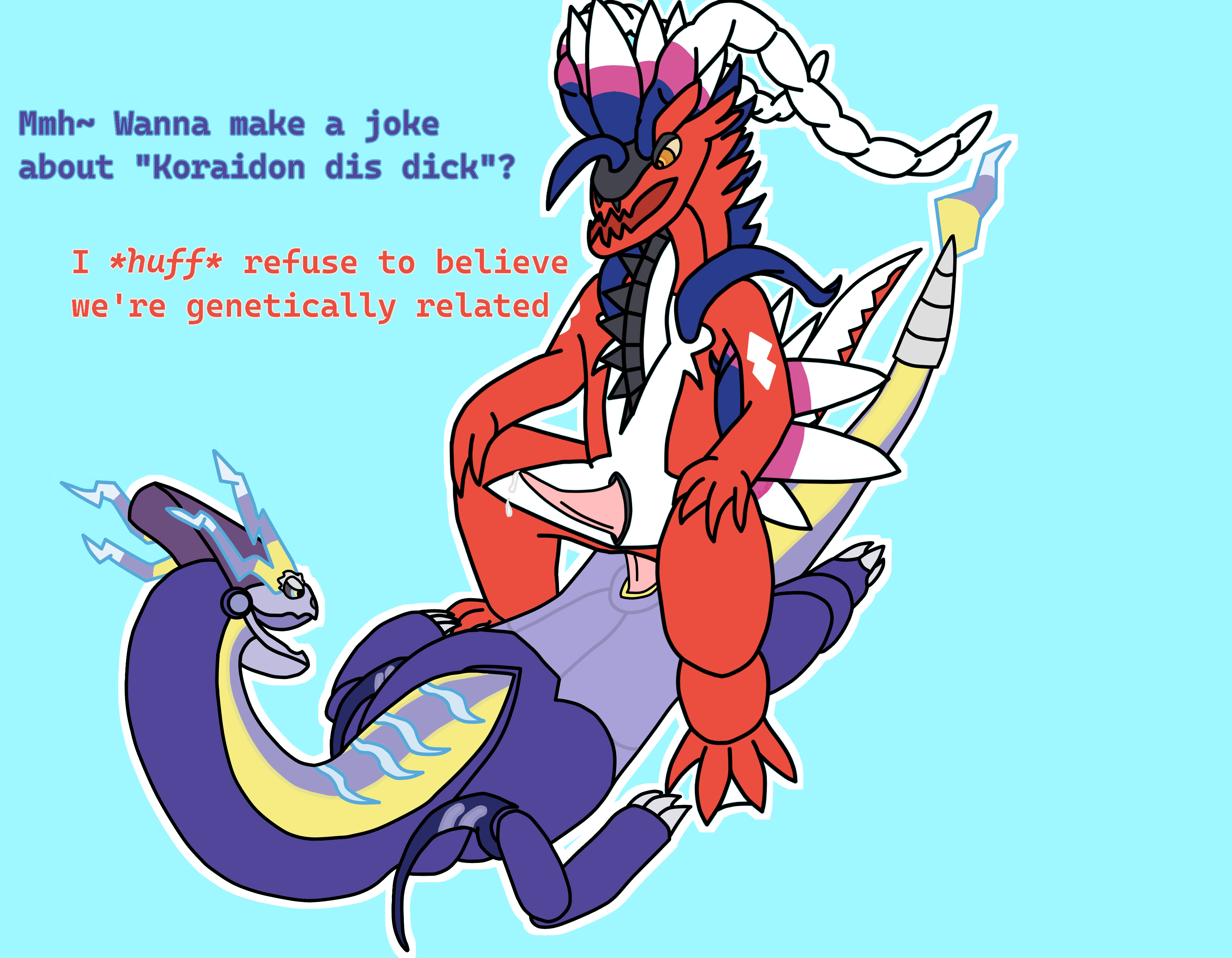 Koraidon doesn't use wheels