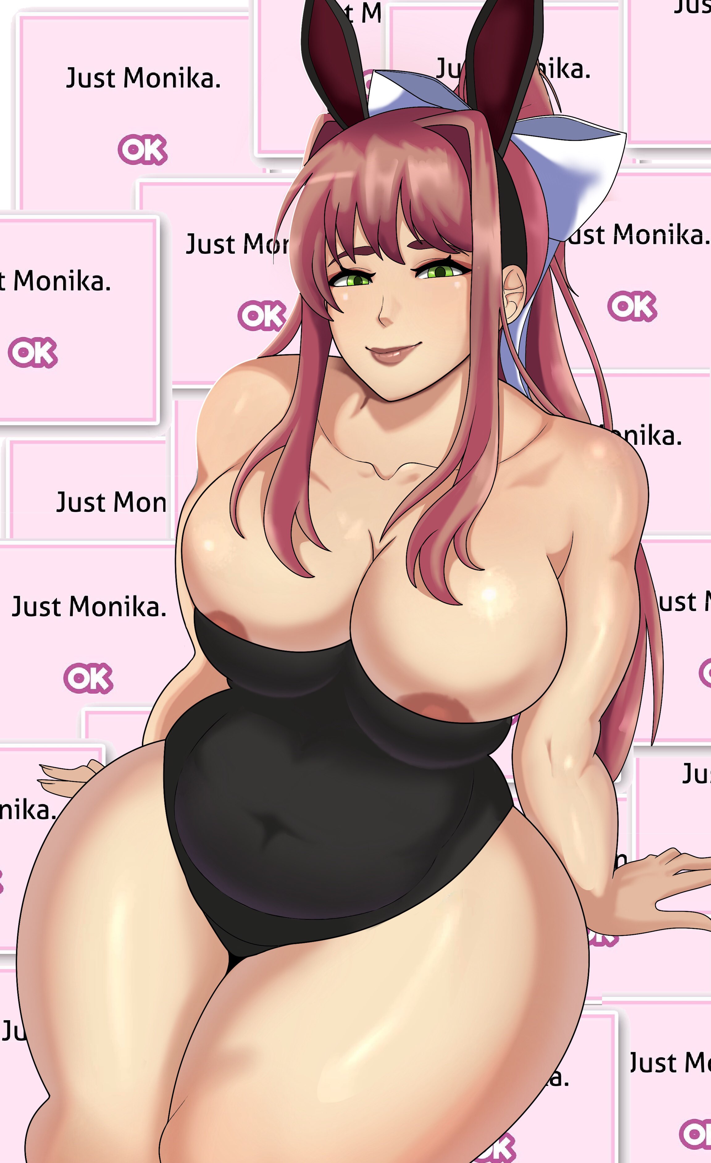 Rule34 - If it exists, there is porn of it / monika (doki doki literature  club) / 7372982