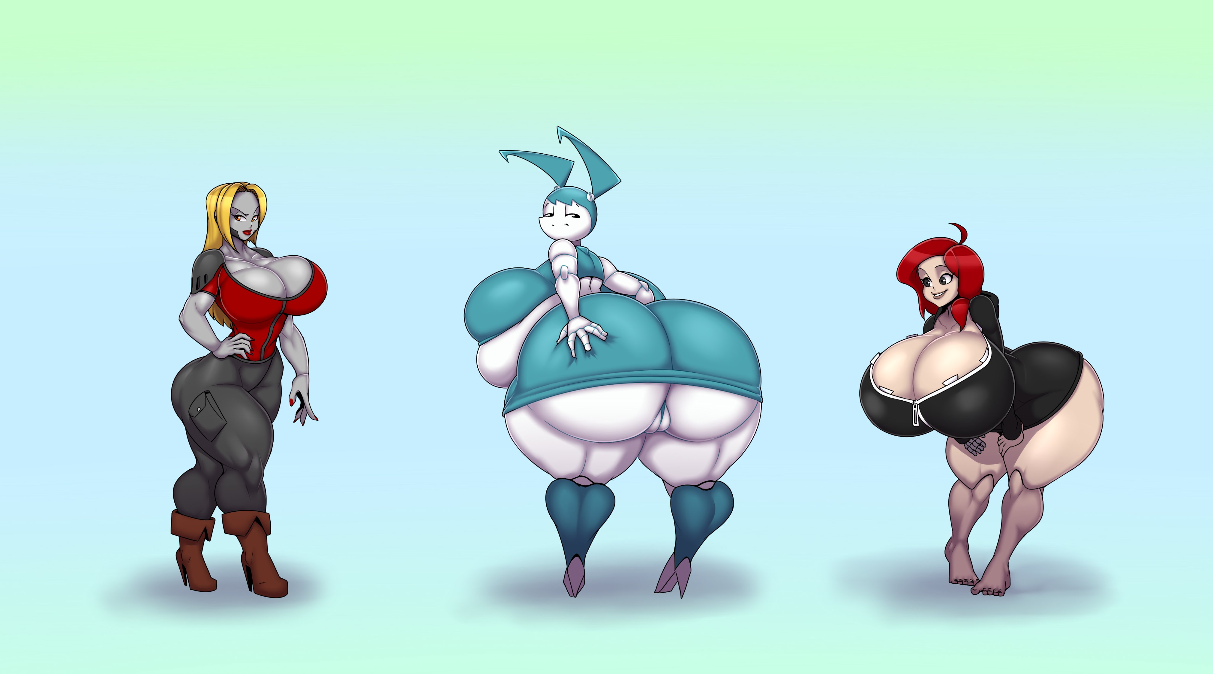 ber00, jenny wakeman, original character, xj-9, my life as a teenage robot,...