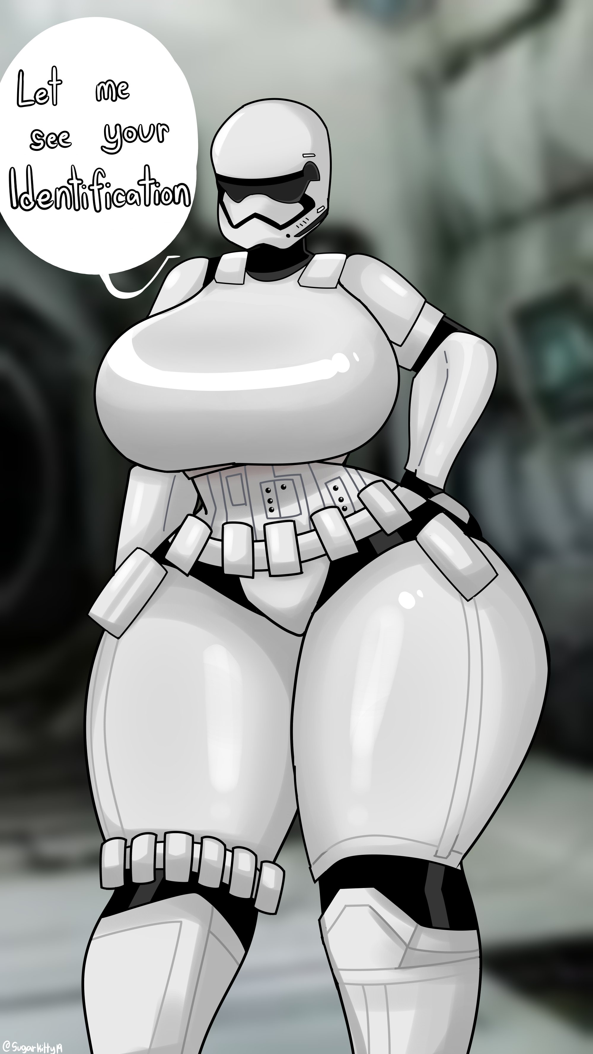 stormtrooper, star wars, black and white, text, guardian, huge ass, huge br...