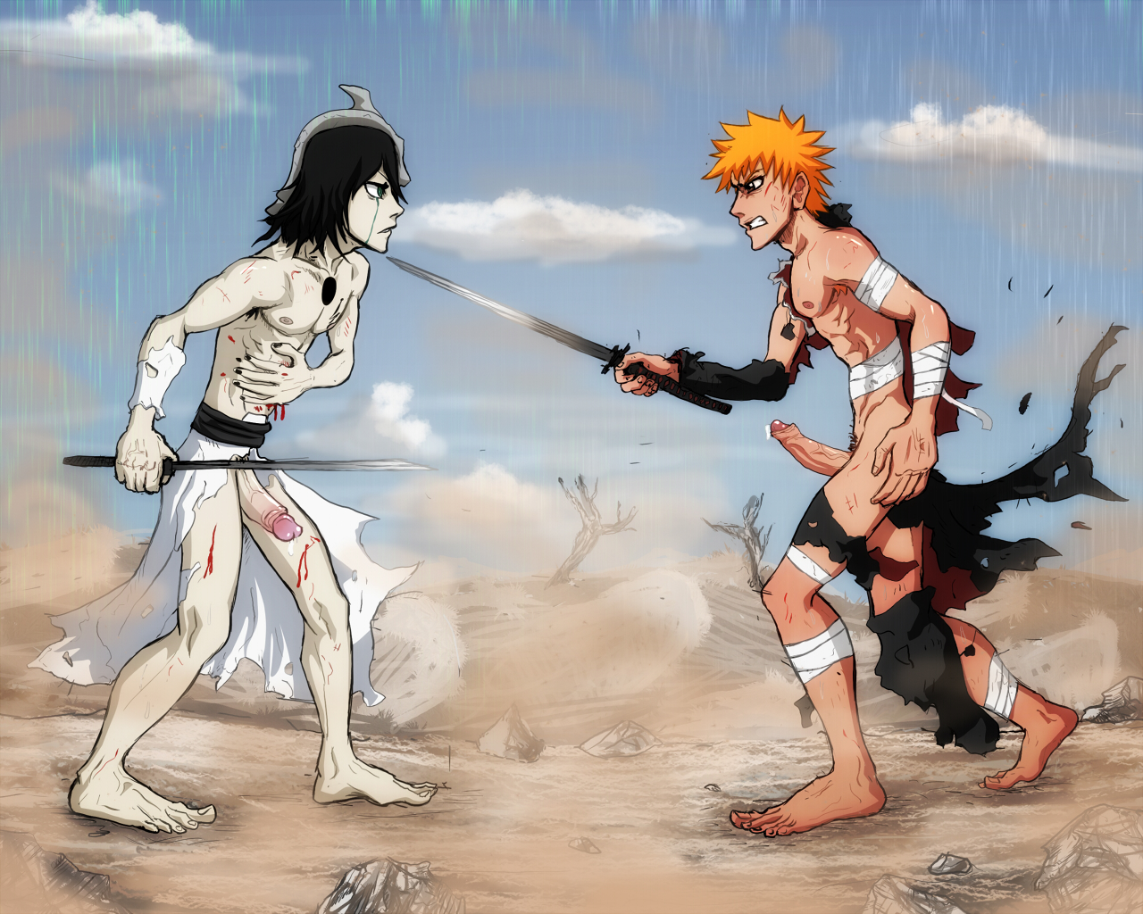 Rule34 - If it exists, there is <b>porn</b> of it anma, ichigo kurosaki, ulquiorra...