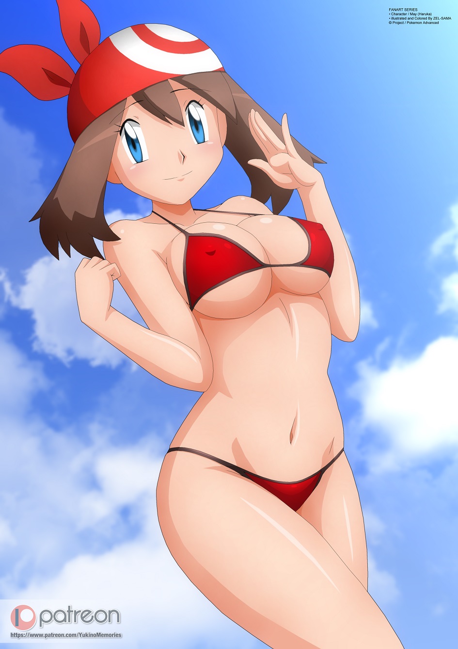 Naked may pokemon