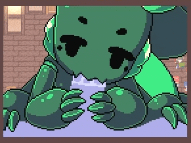 1boy 1girls 2d 4:3 4:3_aspect_ratio akai_(ugokashitari) animated animated_image anthro anthro_focus anthro_penetrated black_eyebrows black_eyes blowjob closed_eyes closed_mouth closed_mouth_smile closed_smile cum cum_in_mouth cum_inside cumming cumming_from_blowjob cumming_from_oral cumming_in_mouth cumming_inside female/male female_focus game_cg genital_fluids genitalia genitals green_antennae green_body green_claws green_scales green_skin horizontal_image horizontal_video insect_girl insect_humanoid insectophilia insects longer_than_10_seconds male male/female monster monster_girl multi_arm multi_limb no_sound nsfw oral oral_creampie oral_insertion oral_penetration oral_sex penetration penis princess_and_conquest pull_out pulling pulling_out_penis saliva sex sharp_teeth shiny_arms shiny_claws shiny_skin short_playtime shorter_than_10_minutes shorter_than_30_seconds shorter_than_3_minutes shorter_than_five_minutes shorter_than_four_minutes shorter_than_one_minute shorter_than_two_minutes swallowing swallowing_cum visible_penis visible_penis_shape