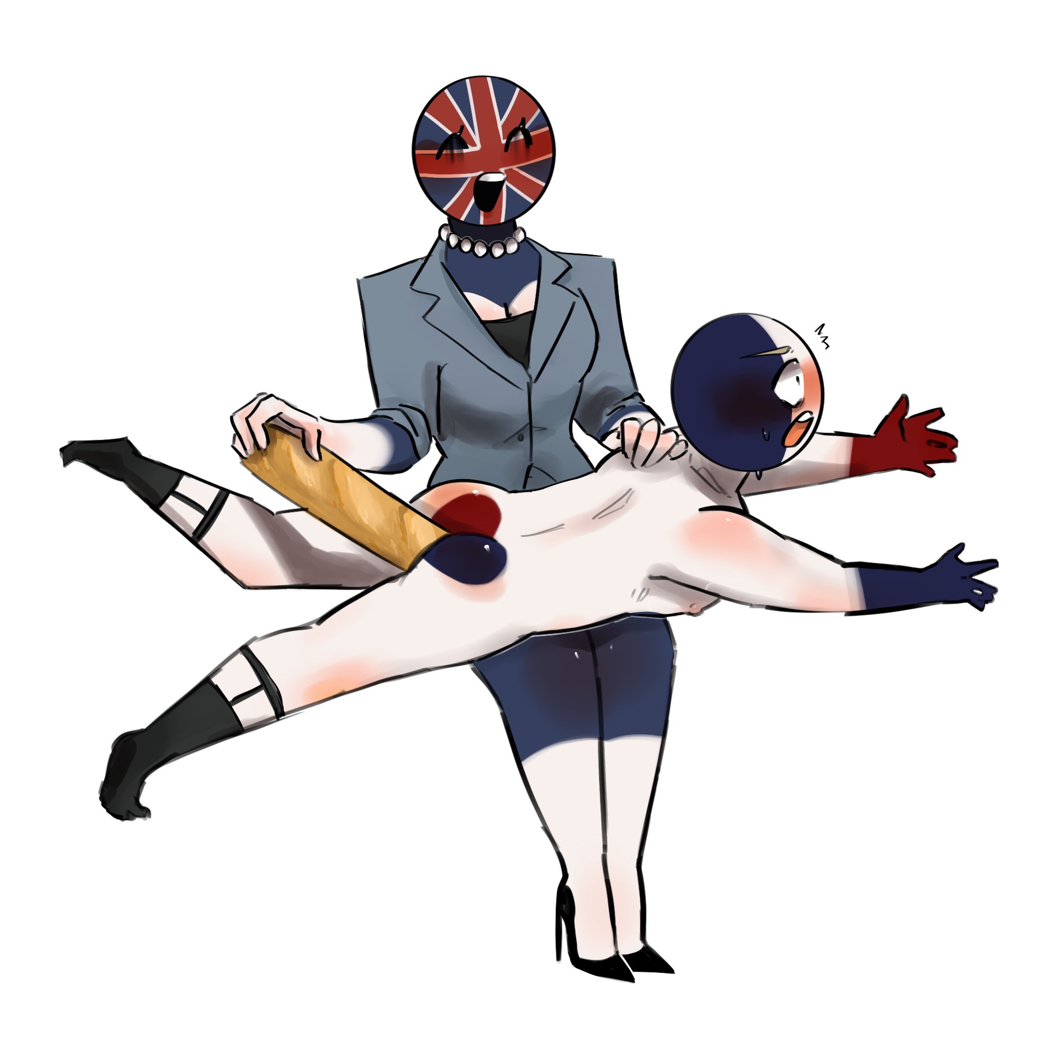 Rule34 - If it exists, there is porn of it / france (countryhumans), united  kingdom (countryhumans) / 7449026