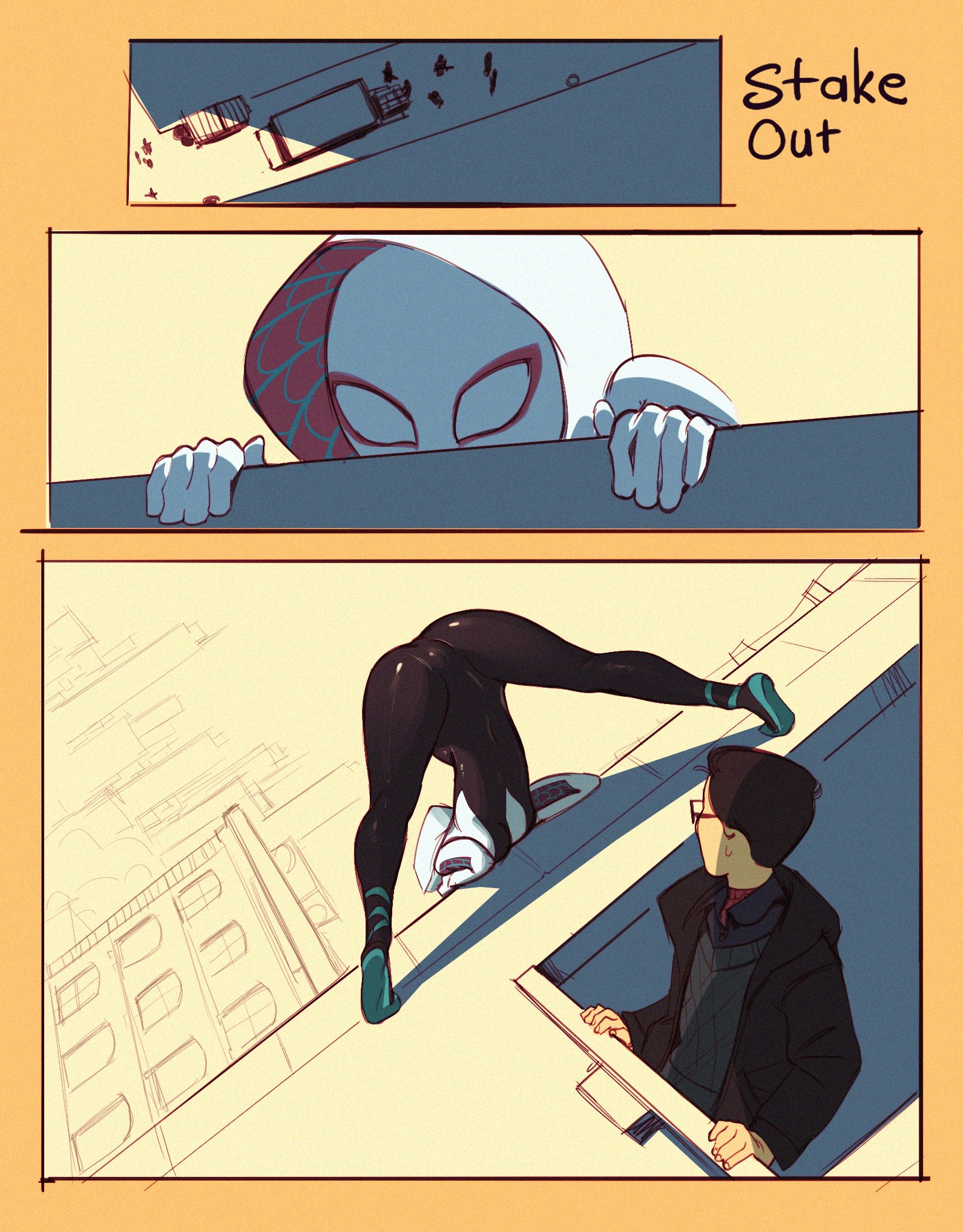 Spider gwen stakeout