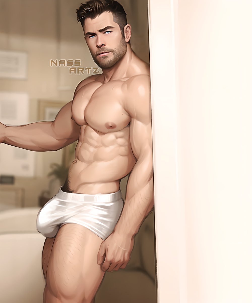 Naked chris hemsworth