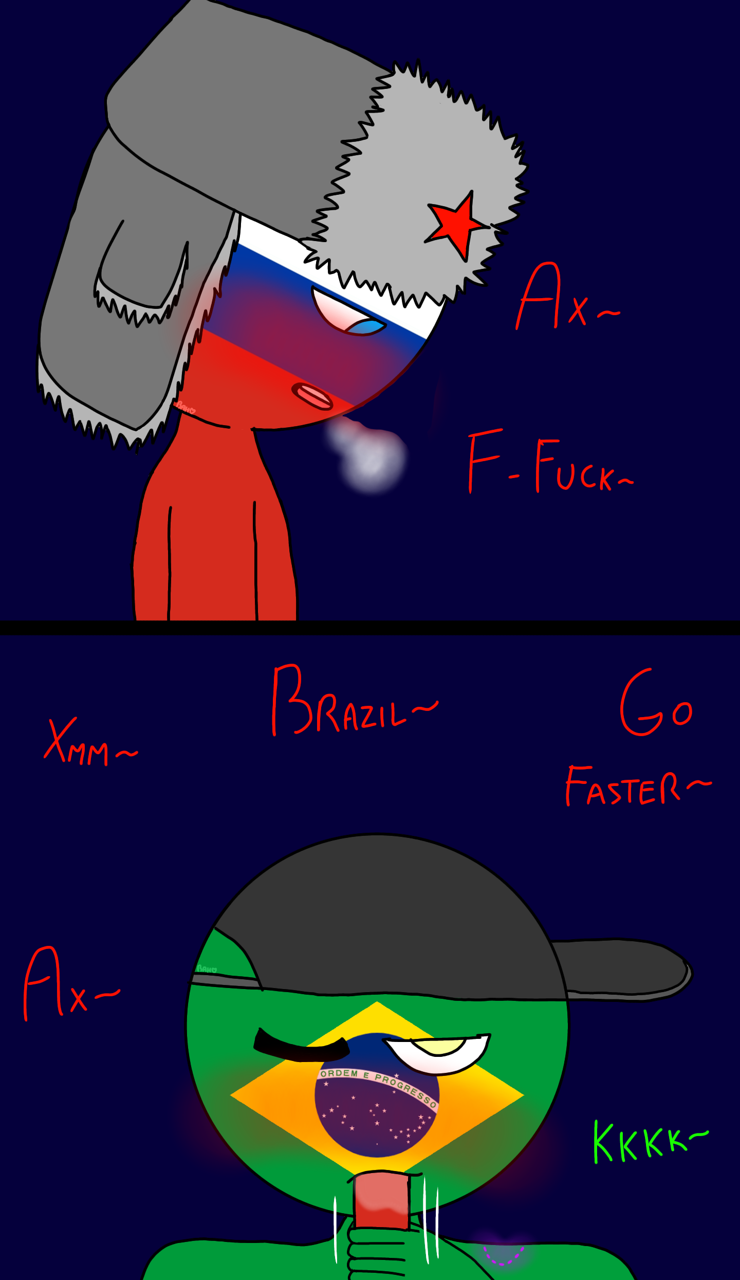 tagme, #2boys, #brazil (<b>countryhumans</b>), #countryhumams, #<b>russia</b> (<b>countryhum...</b>