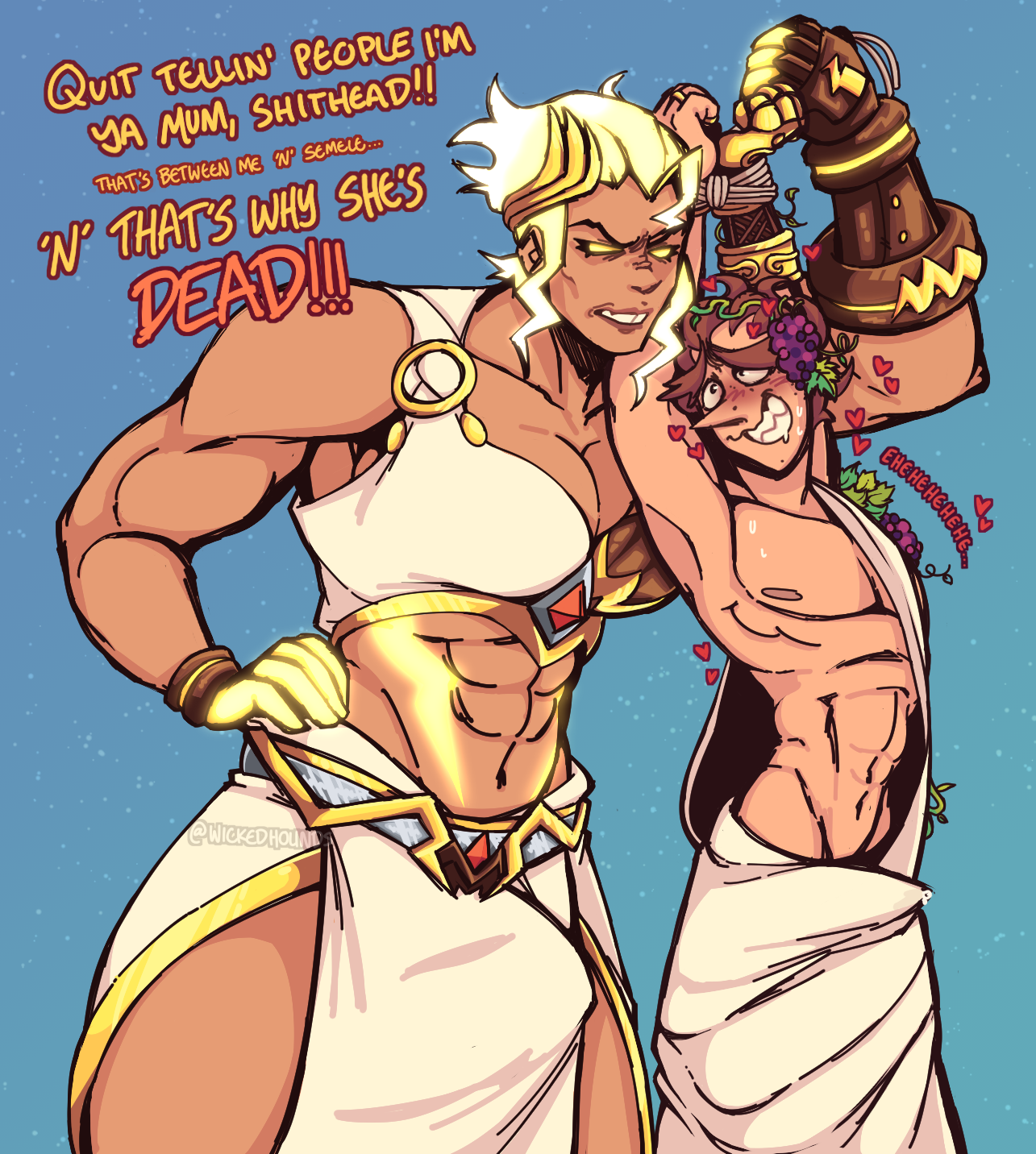 Rule34 - If it exists, there is porn of it  dionysus, junkrat, zeus   6712110