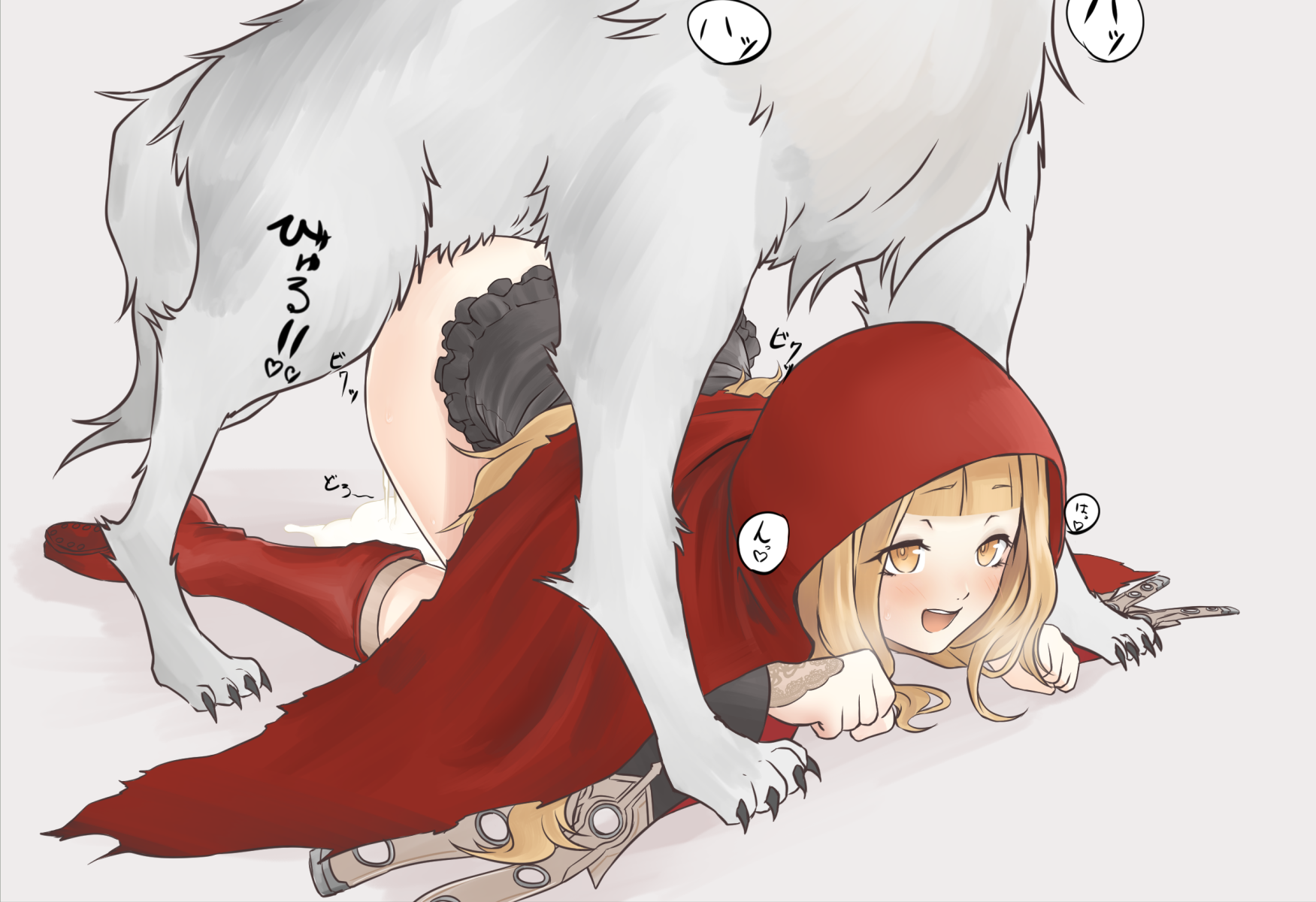 Hentai porn little red riding hood