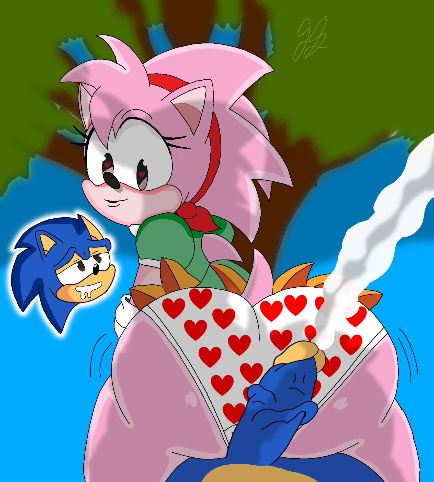 Rule34 - If it exists, there is porn of it / amy rose, classic sonic /  5797225