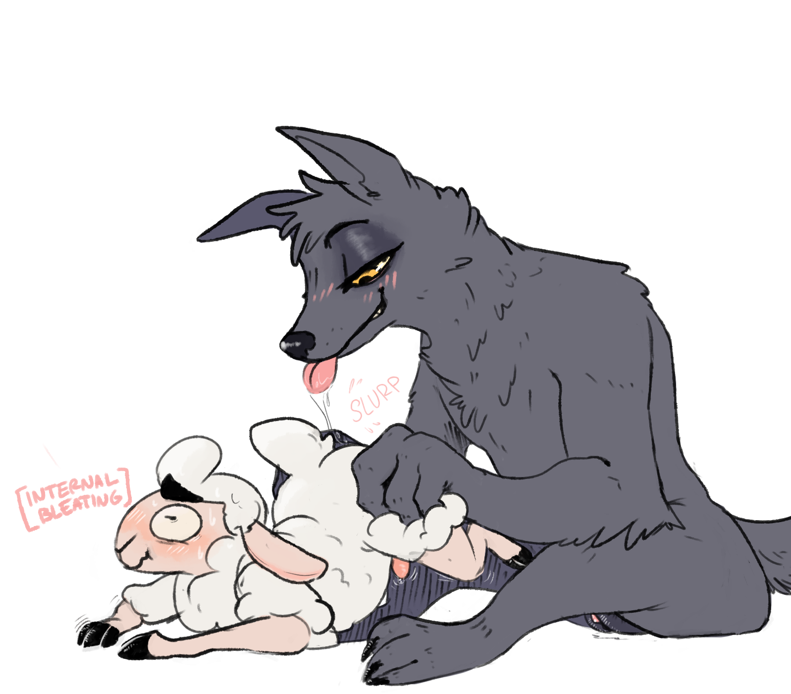 Wolf and sheep porn