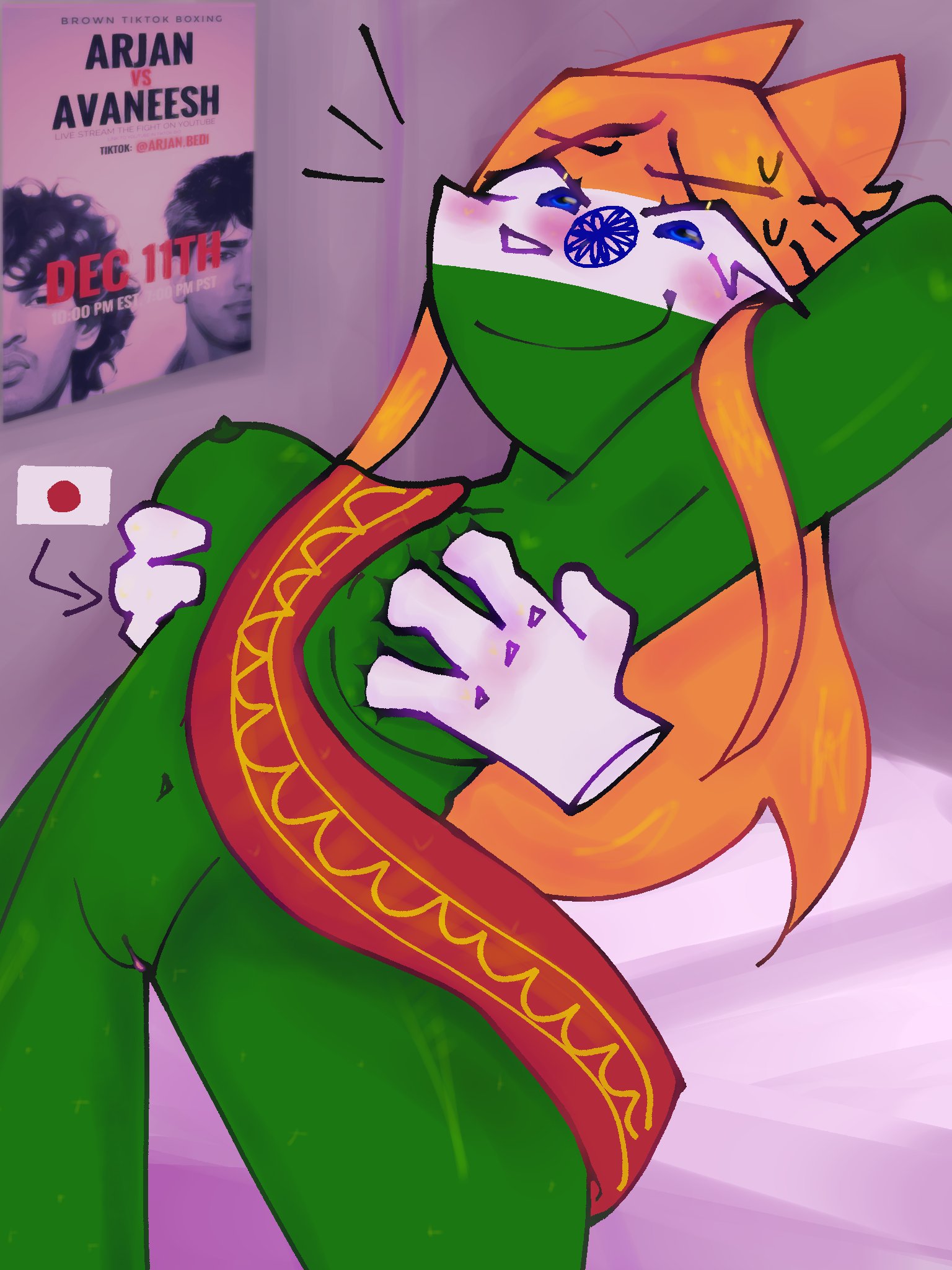 Rule34 - If it exists, there is porn of it / japan (countryhumans) / 6348375