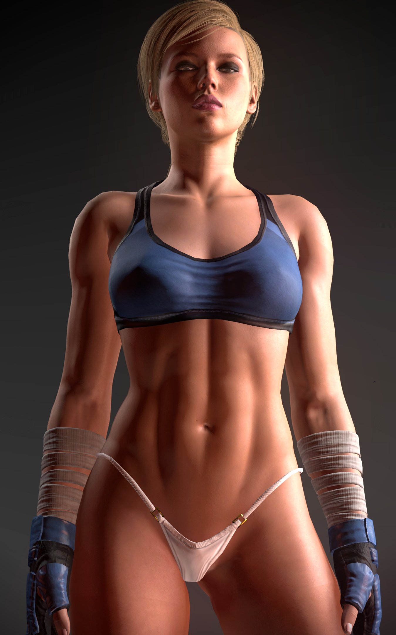 Cassie cage bikini