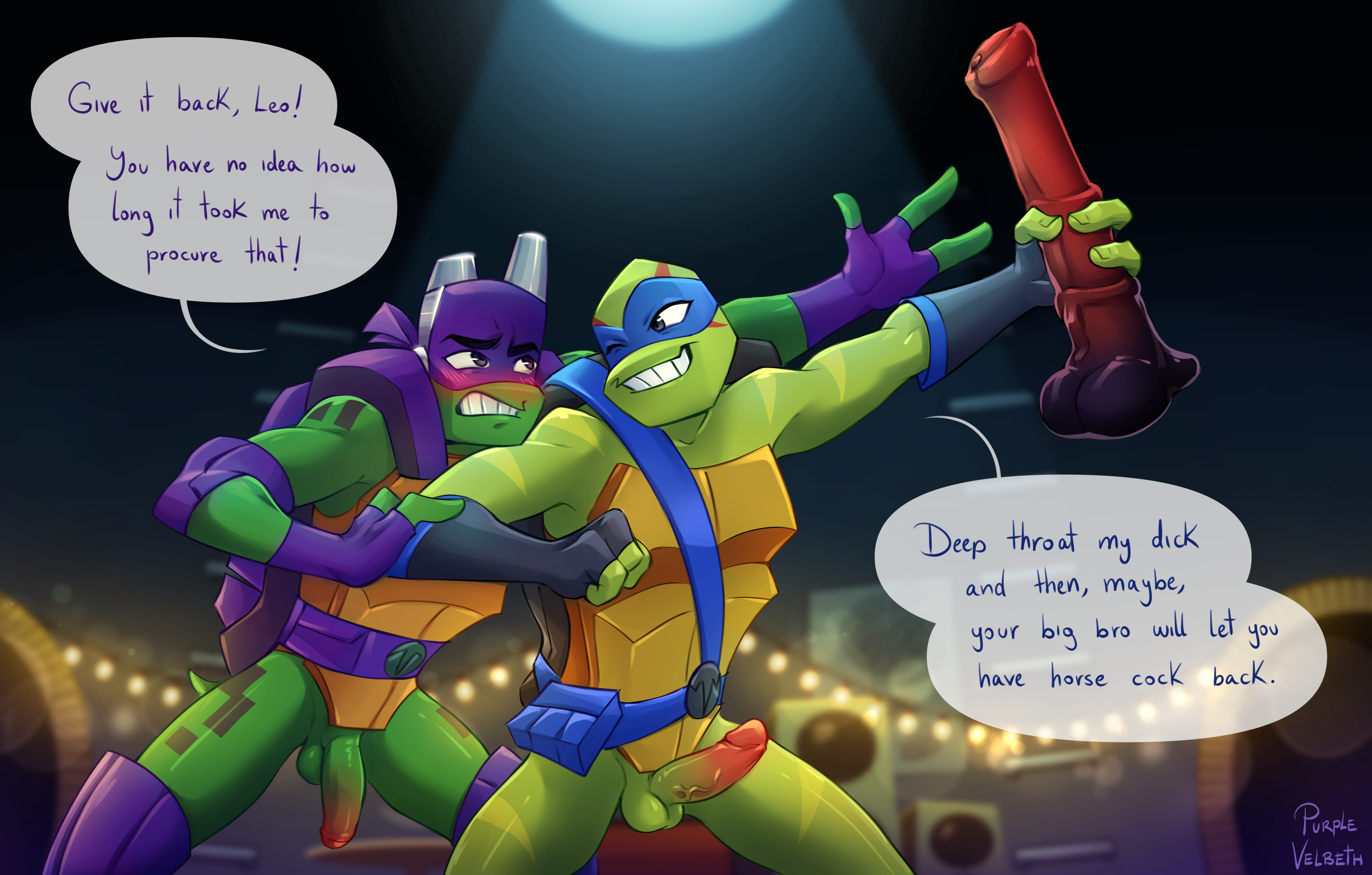 Rule34 - If it exists, there is porn of it  donatello (tmnt), leonardo ( tmnt)  6915625