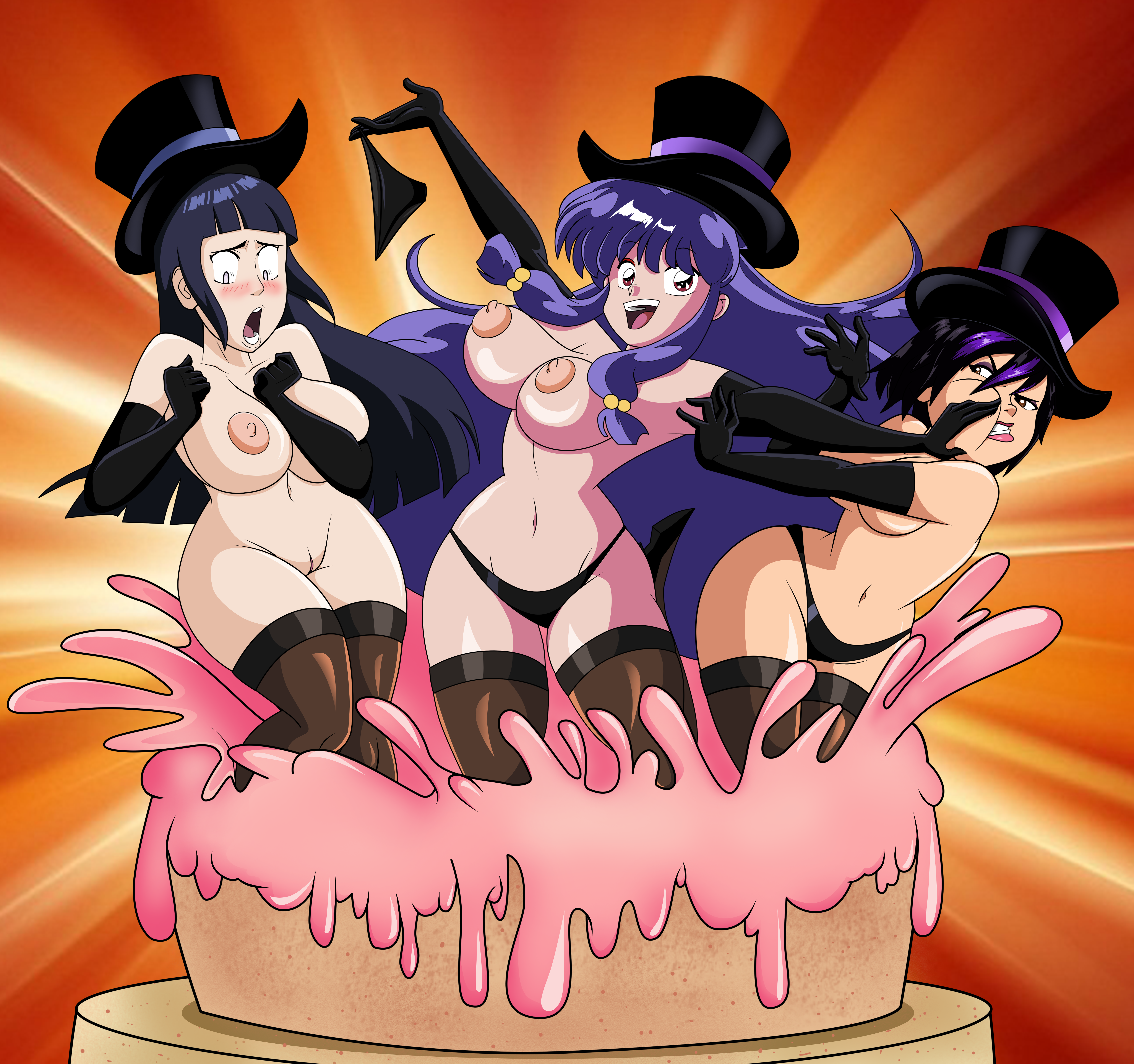 Rule34 - If it exists, there is porn of it / grimphantom, gogo tomago,  hyuuga hinata, shampoo (ranma 1/2) / 902552