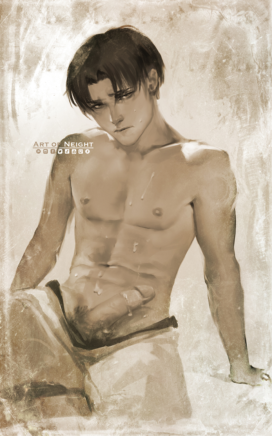 Rule34 - If it exists, there is porn of it / levi, levi ackerman / 5442705