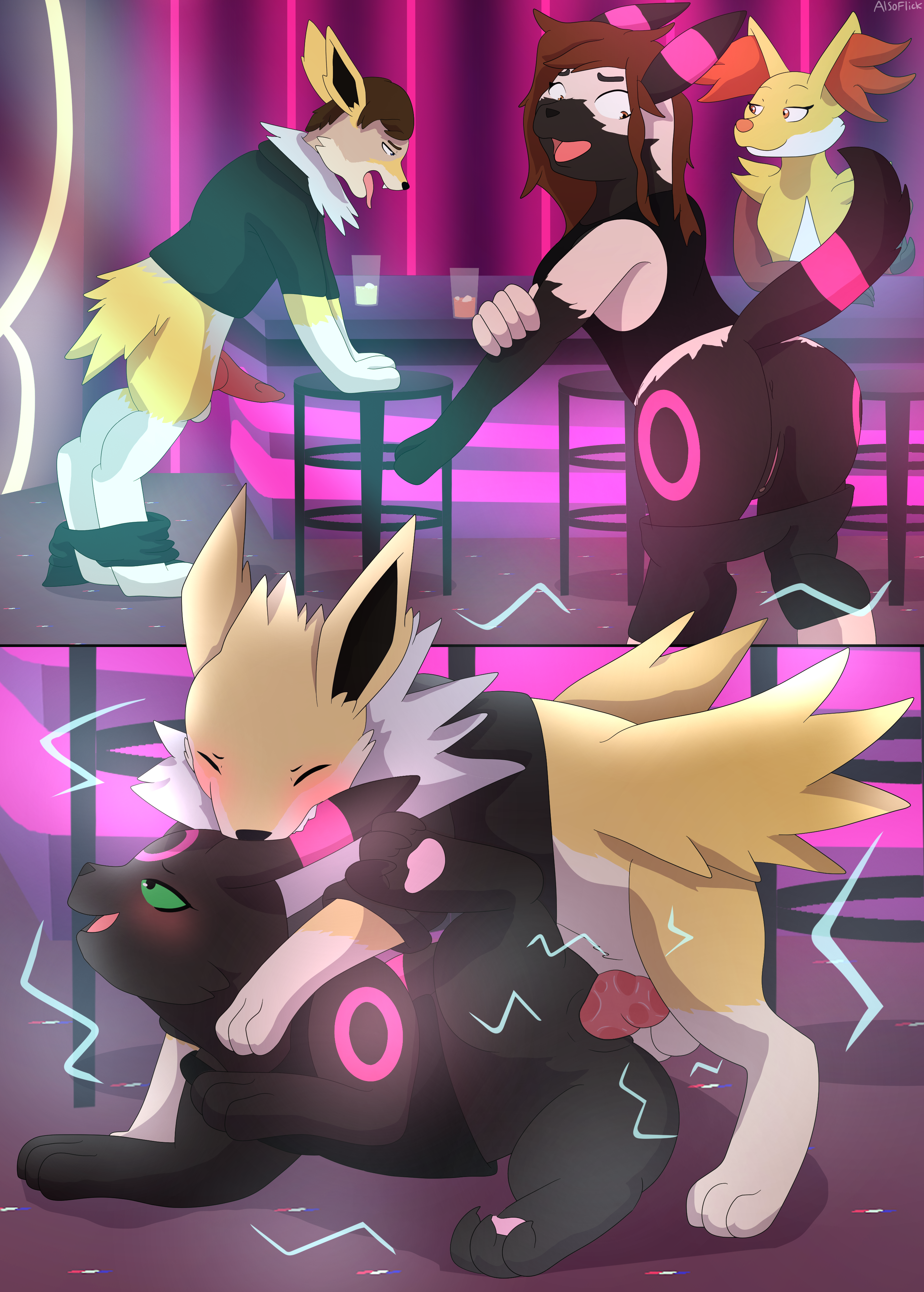 Rule34 - If it exists, there is porn of it / delphox, eeveelution, jolteon,  umbreon / 5500123