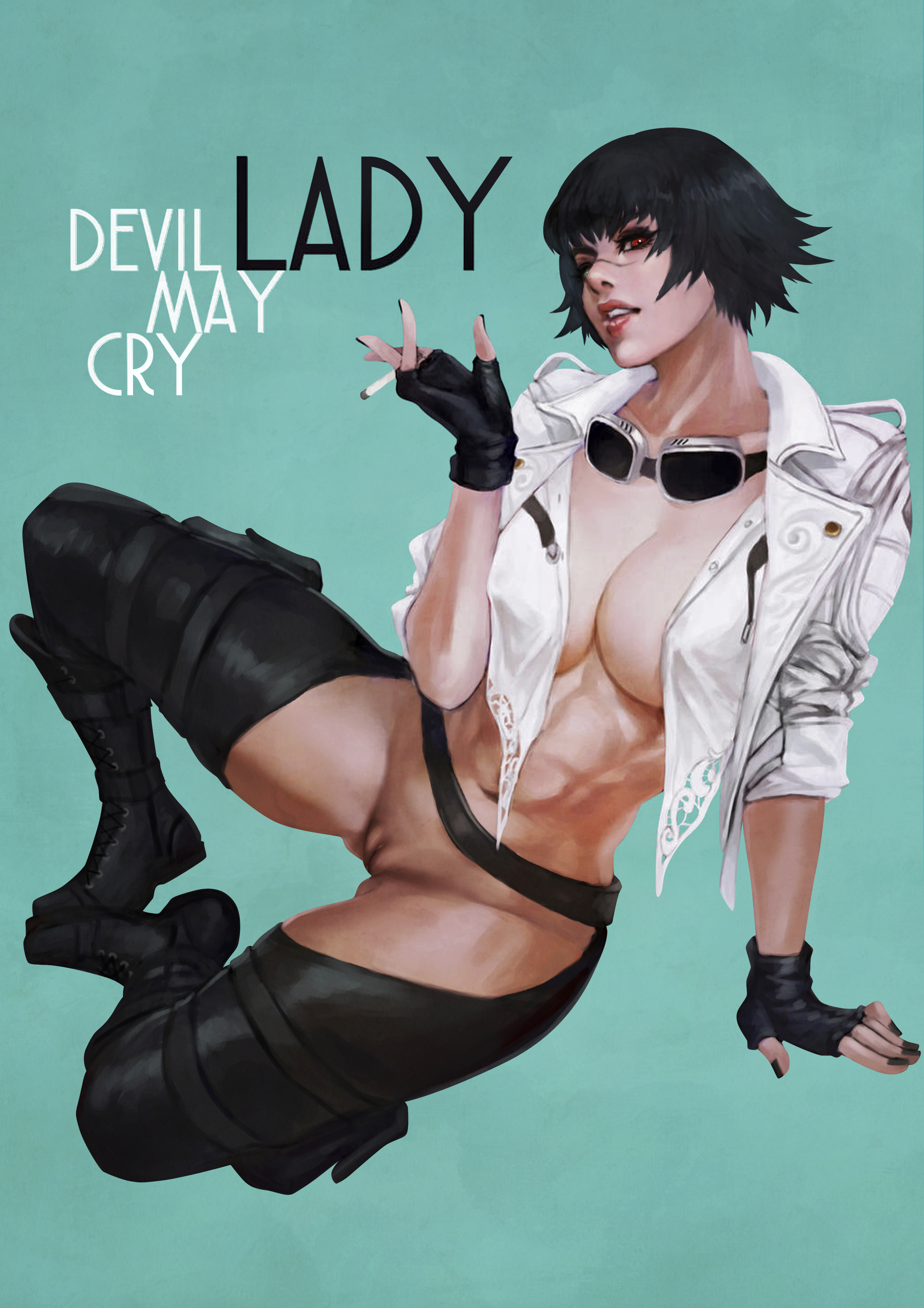 Rule34 - If it exists, there is porn of it / monorirogue, lady (devil may  cry) / 4291903